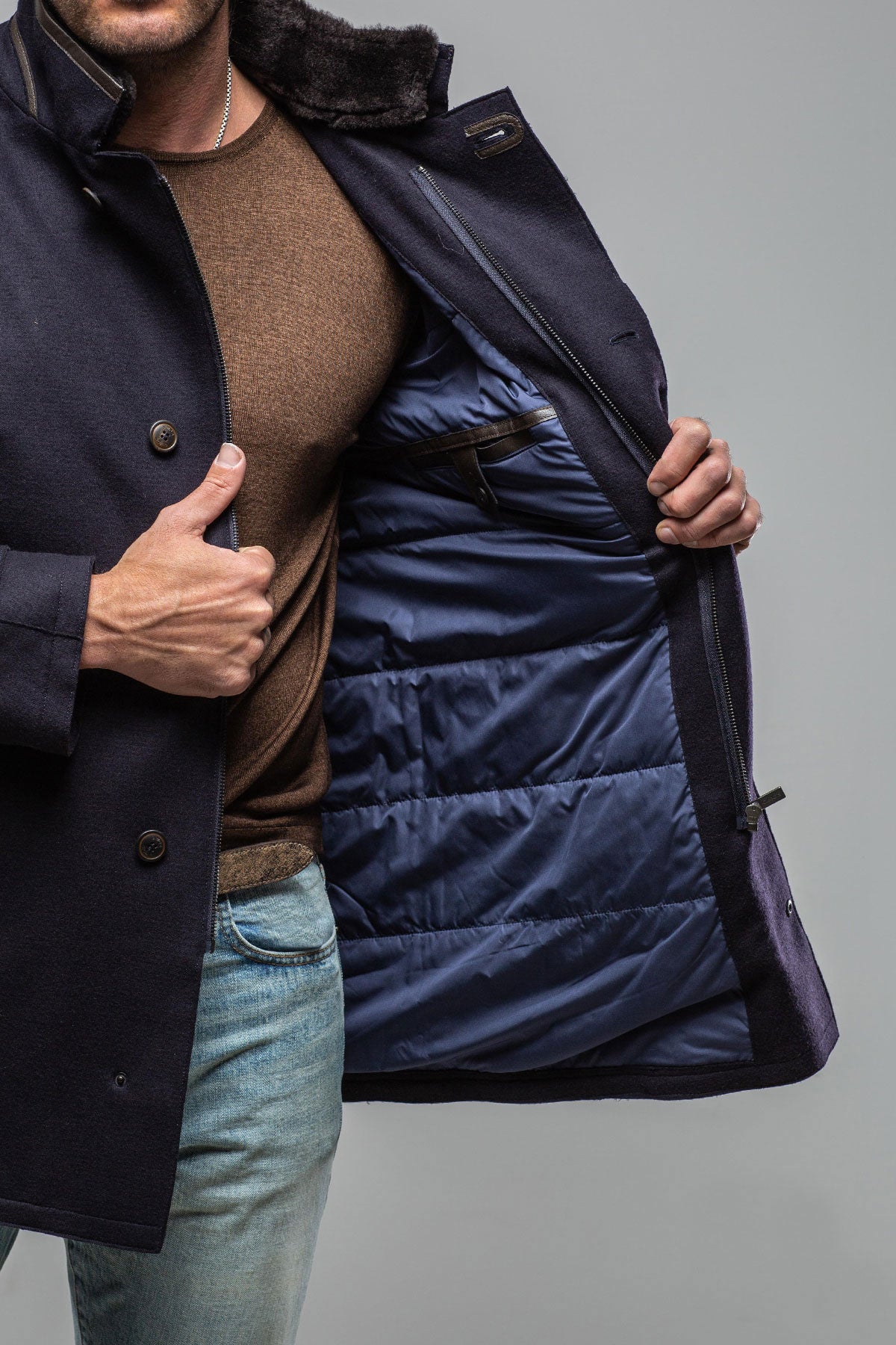 Samuel Wool/Cashmere Overcoat