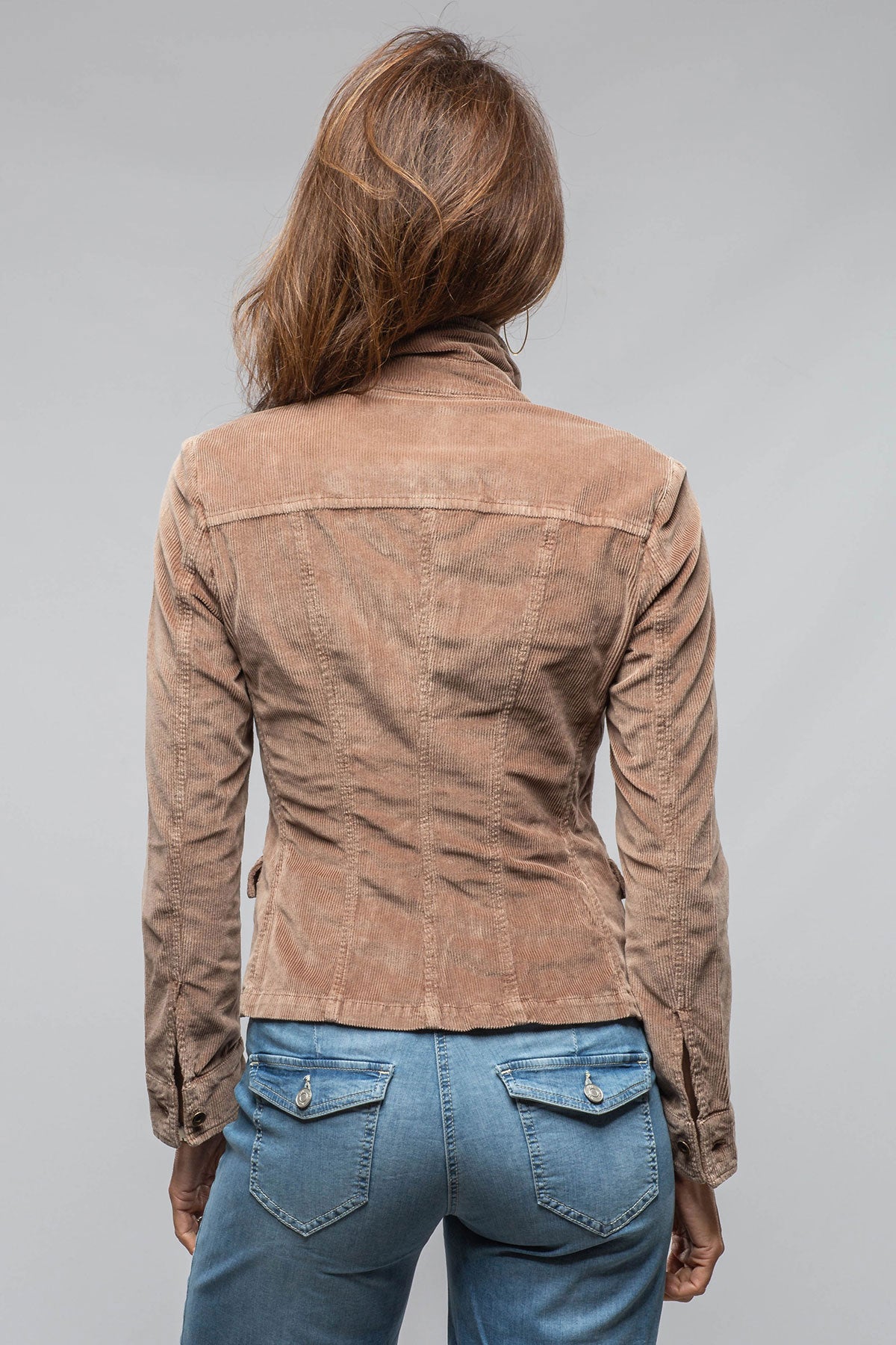 Dune | Butte Corduroy Jacket In Dusty Rose | Ladies - Outerwear - Lightweight