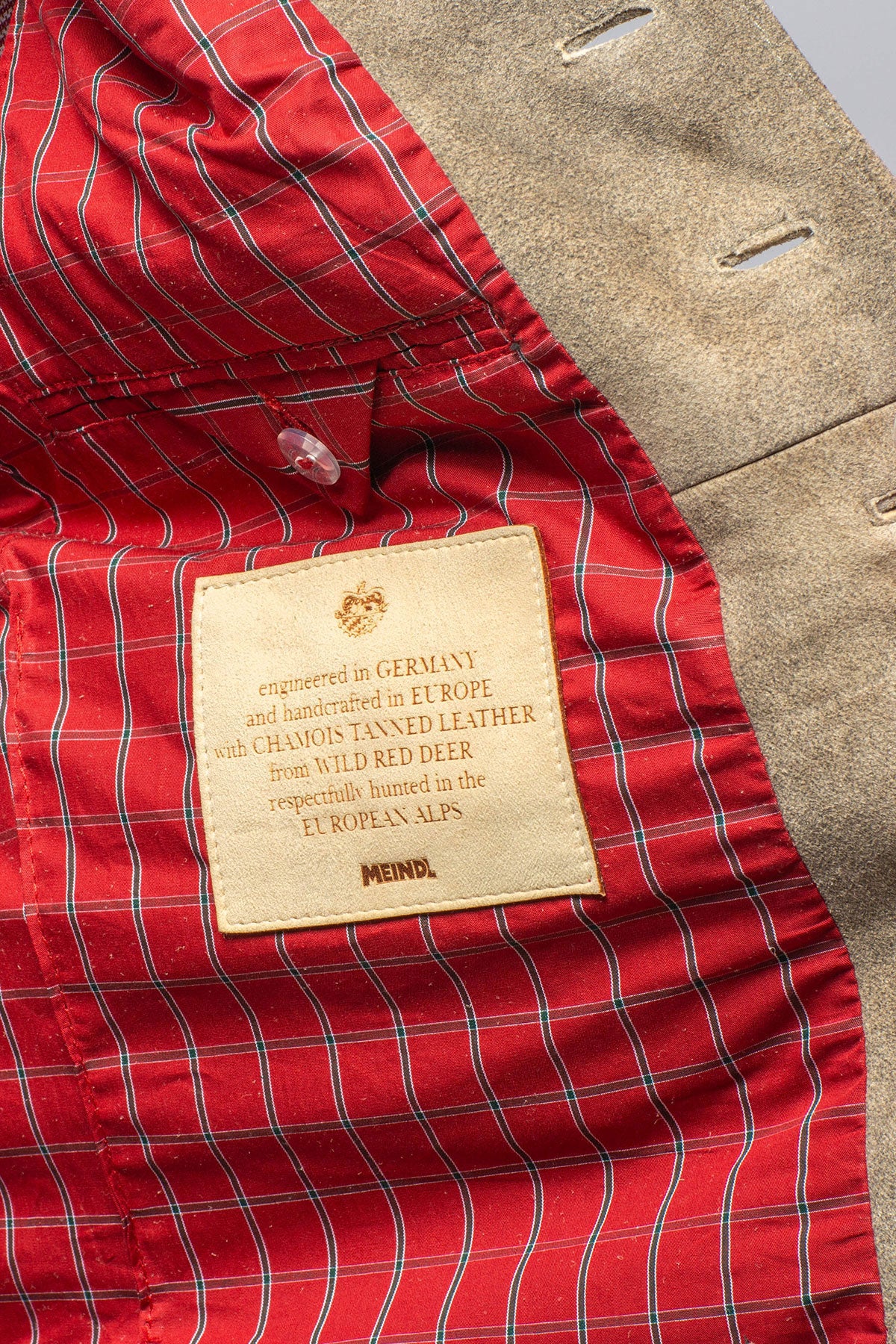 Trapp Notch Collared Vest In Vintage Grey