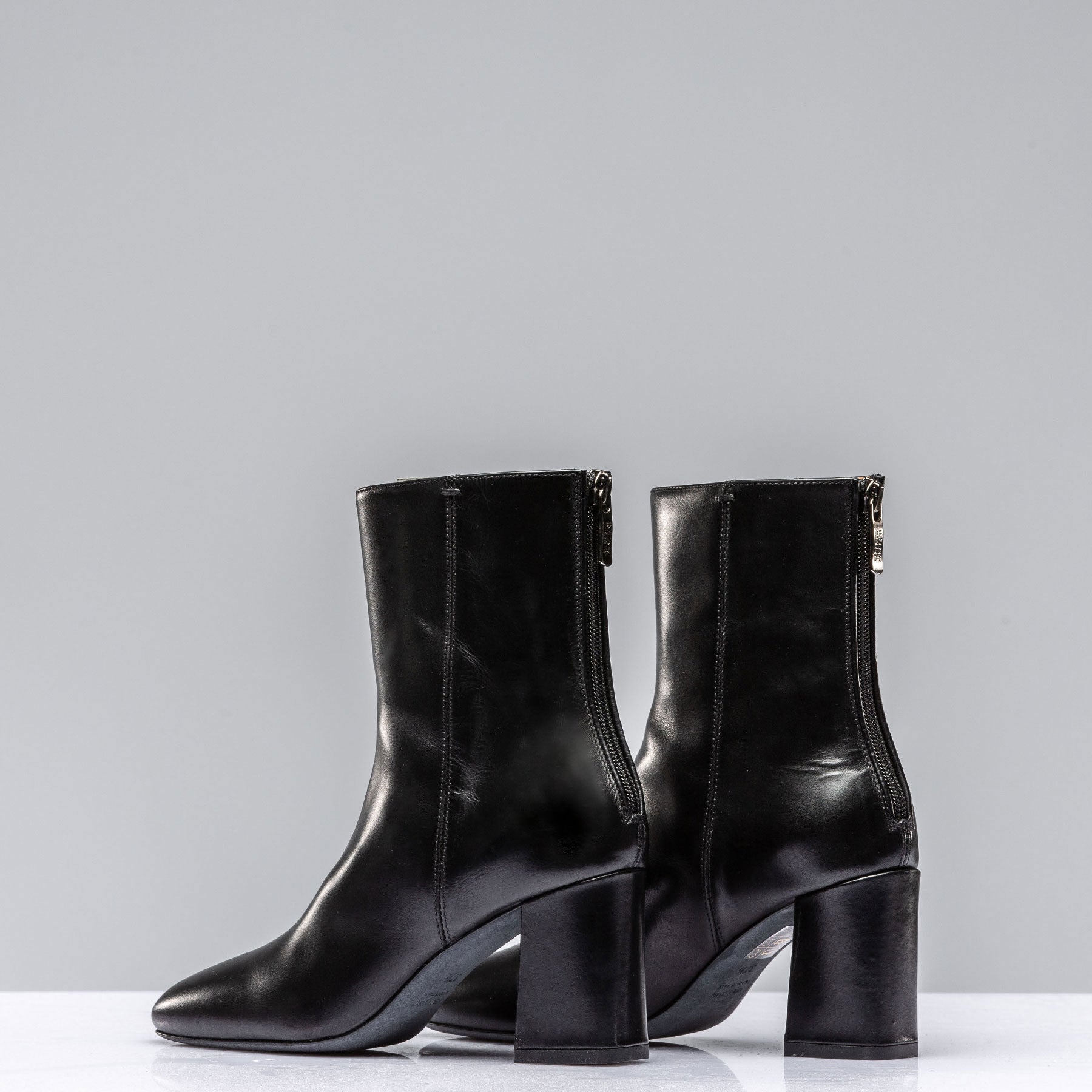 Eva Zip Boot In Black | Ladies - European Boots | Alberto Fasciani