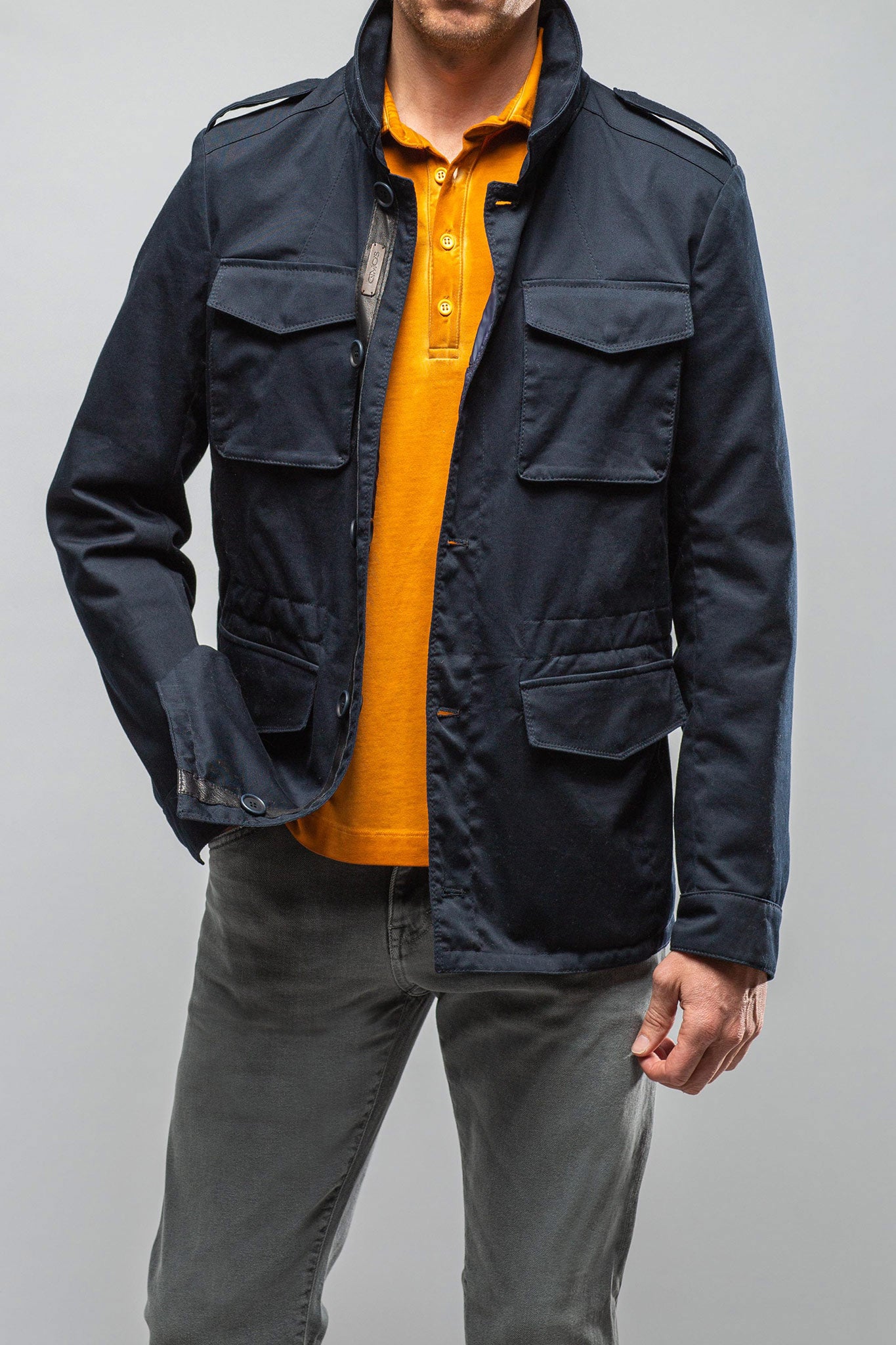 Sullivan Reversible Jacket In Navy | Warehouse - Mens - Outerwear - Cloth | Gimo's