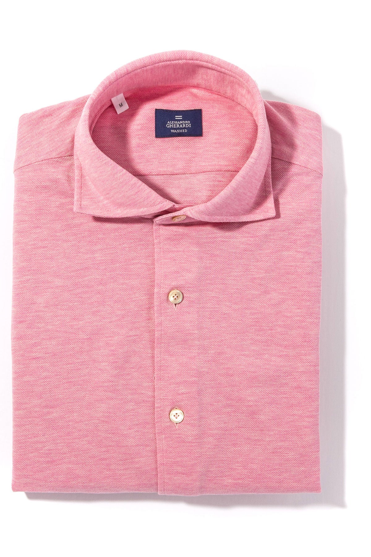 Rory Jersey Knit Sport Shirt | Mens - Shirts - Dress | Alessandro Gherardi