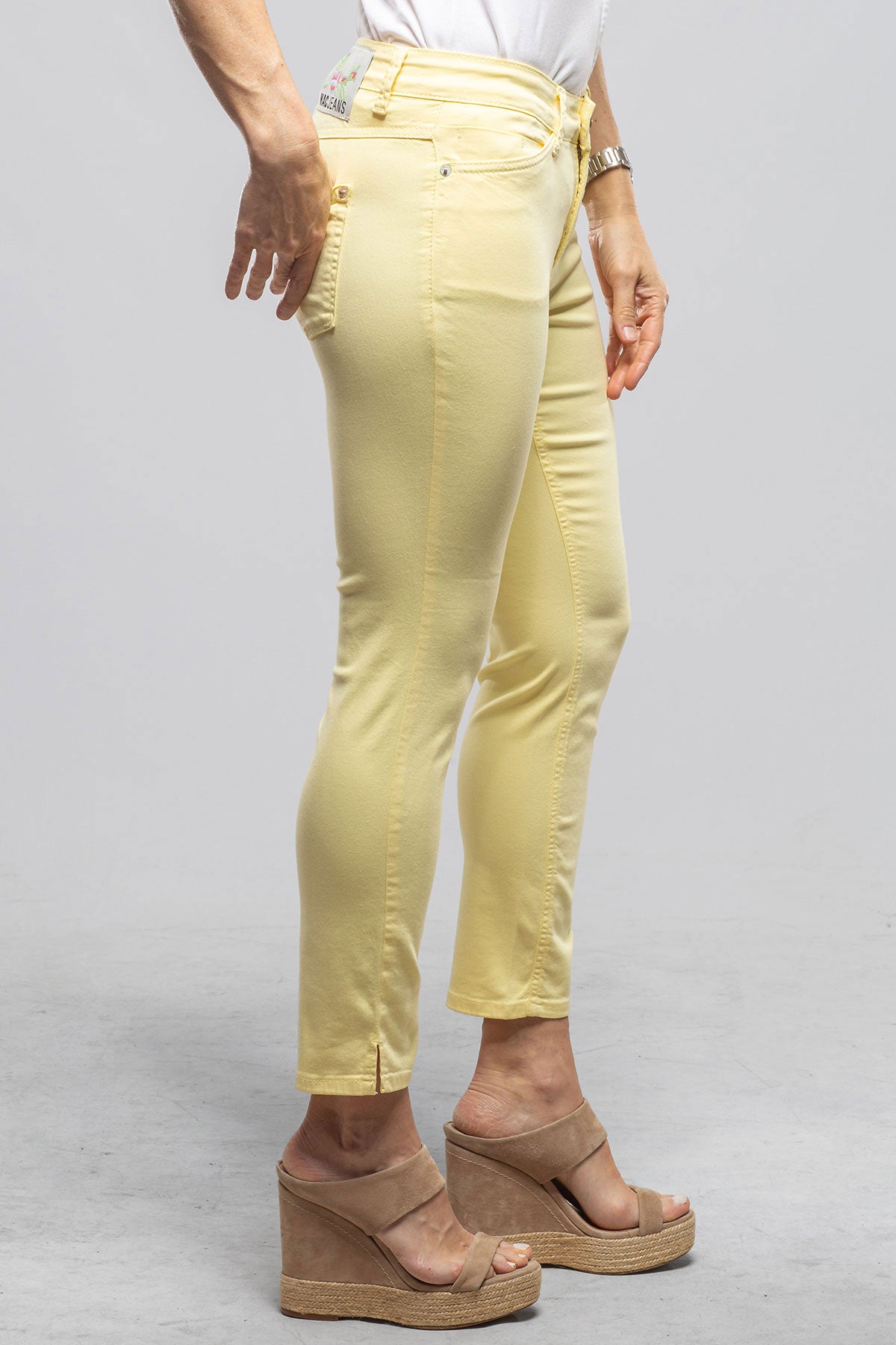 MAC Dream Summer In Sunny Yellow | Ladies - Pants - Jeans | Mac Jeans
