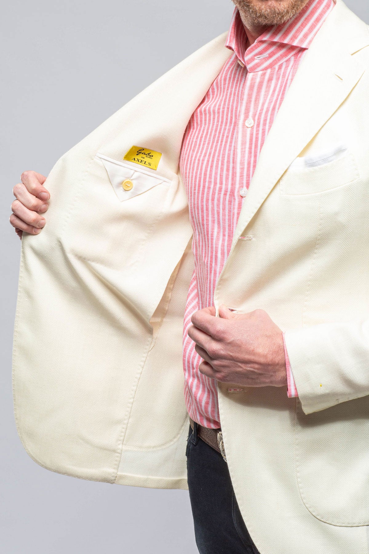 G.ABO Oakmont Wool Silk Linen Sport Coat Mens - Tailored - Sport Coats