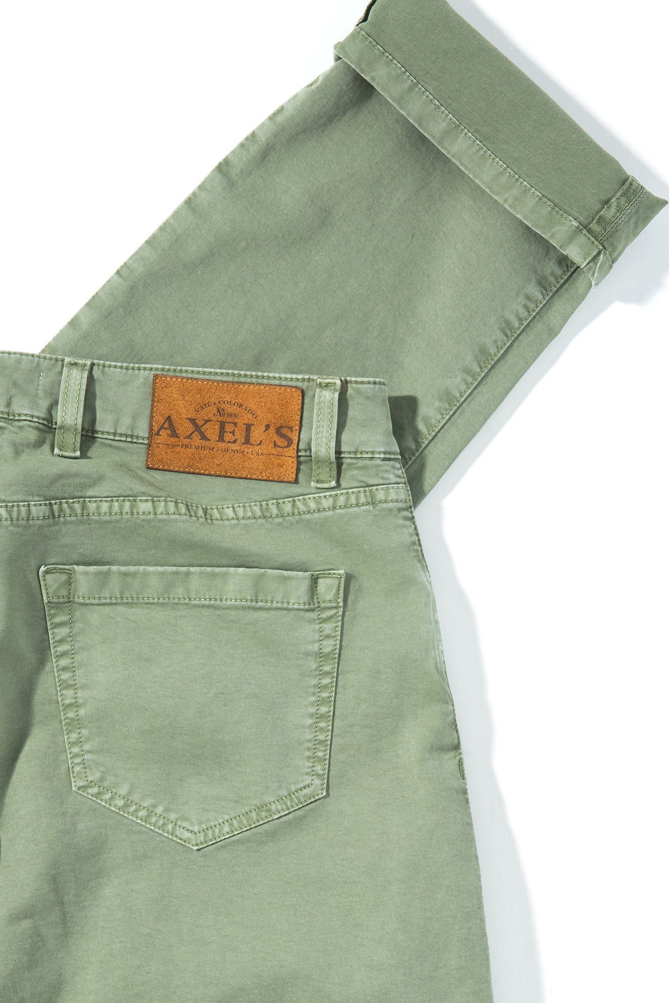 Flagstaff Performance Denim In Menta | Mens - Pants - 5 Pocket | Axel's Premium Denim