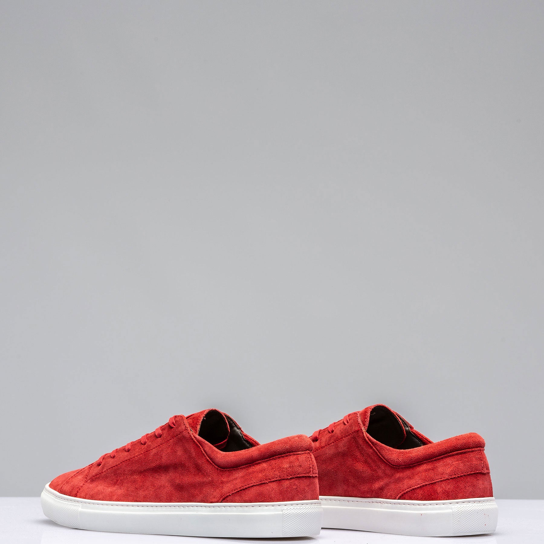 Salina Suede Sneaker Red | Mens - Shoes | Axel's