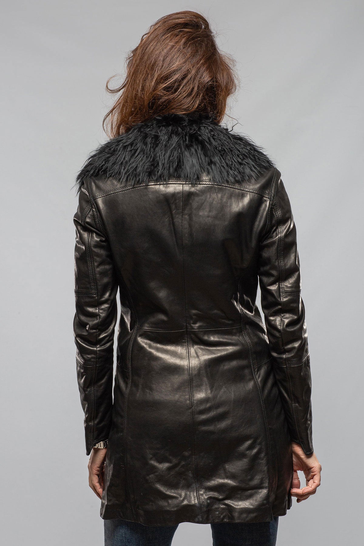 Gimo's Amaya Nappa Lamb Jacket Samples - Ladies - Outerwear - Leather