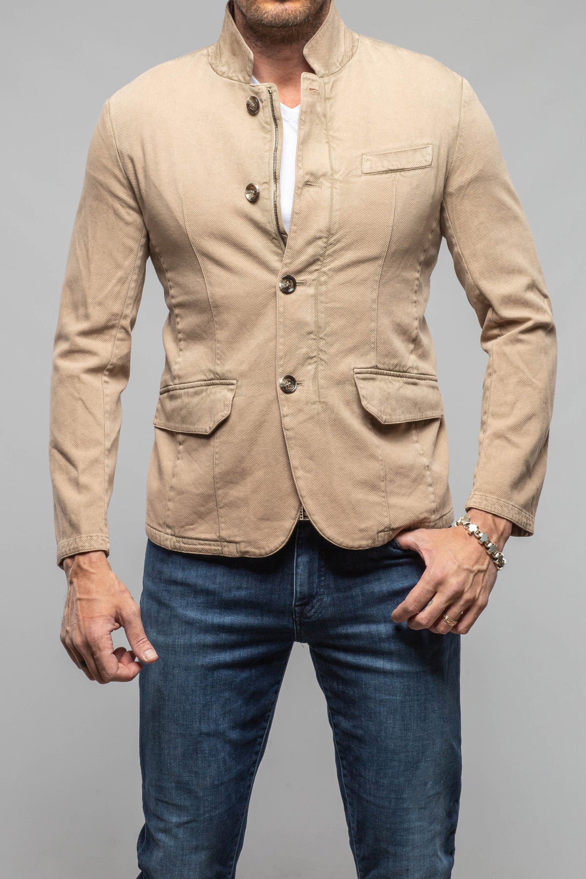 Gimo's Arlington Knit Jacket Samples - Mens - Outerwear - Cloth