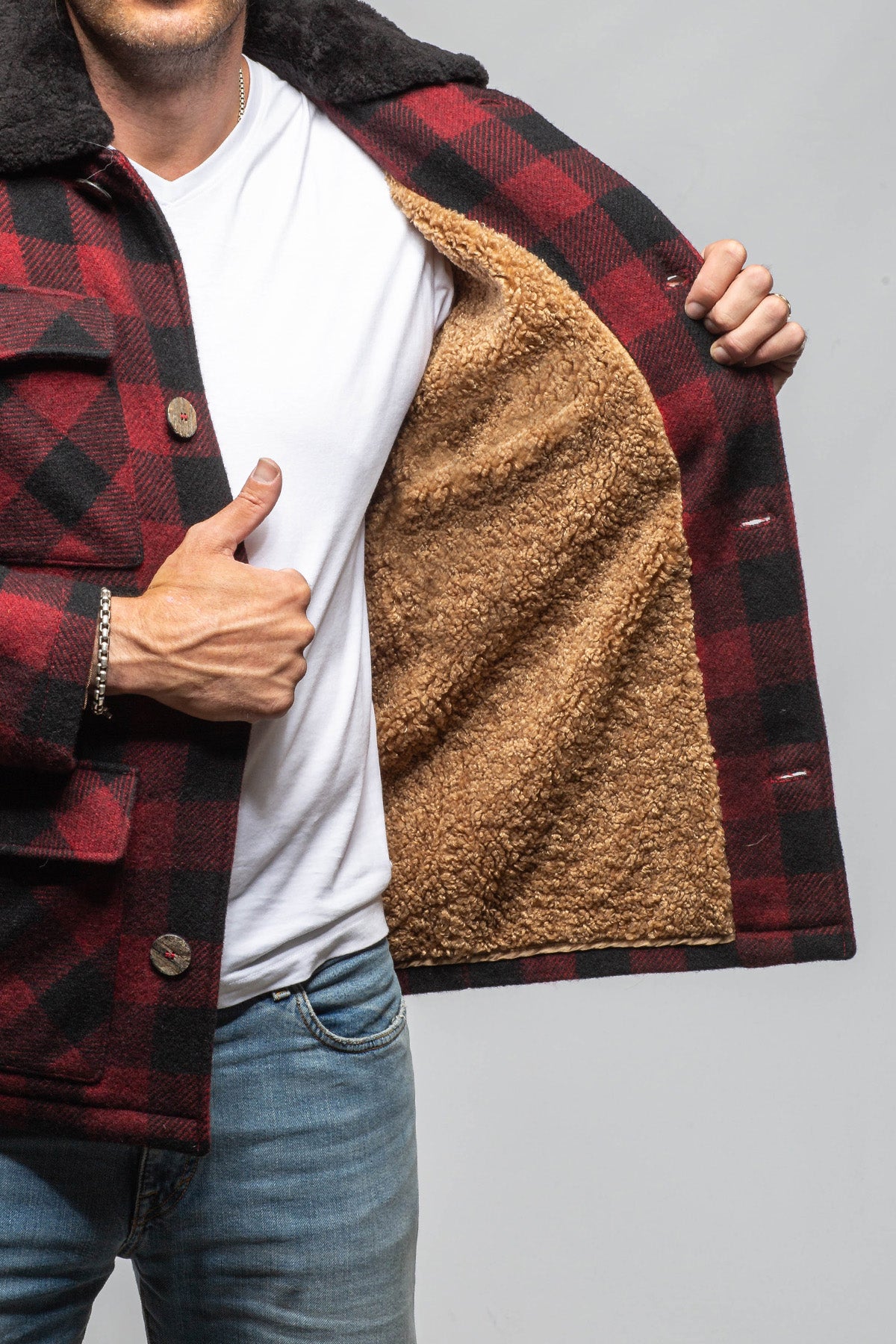 Gimo's | Baraby Flannel Jacket | Samples - Mens - Outerwear - Cloth