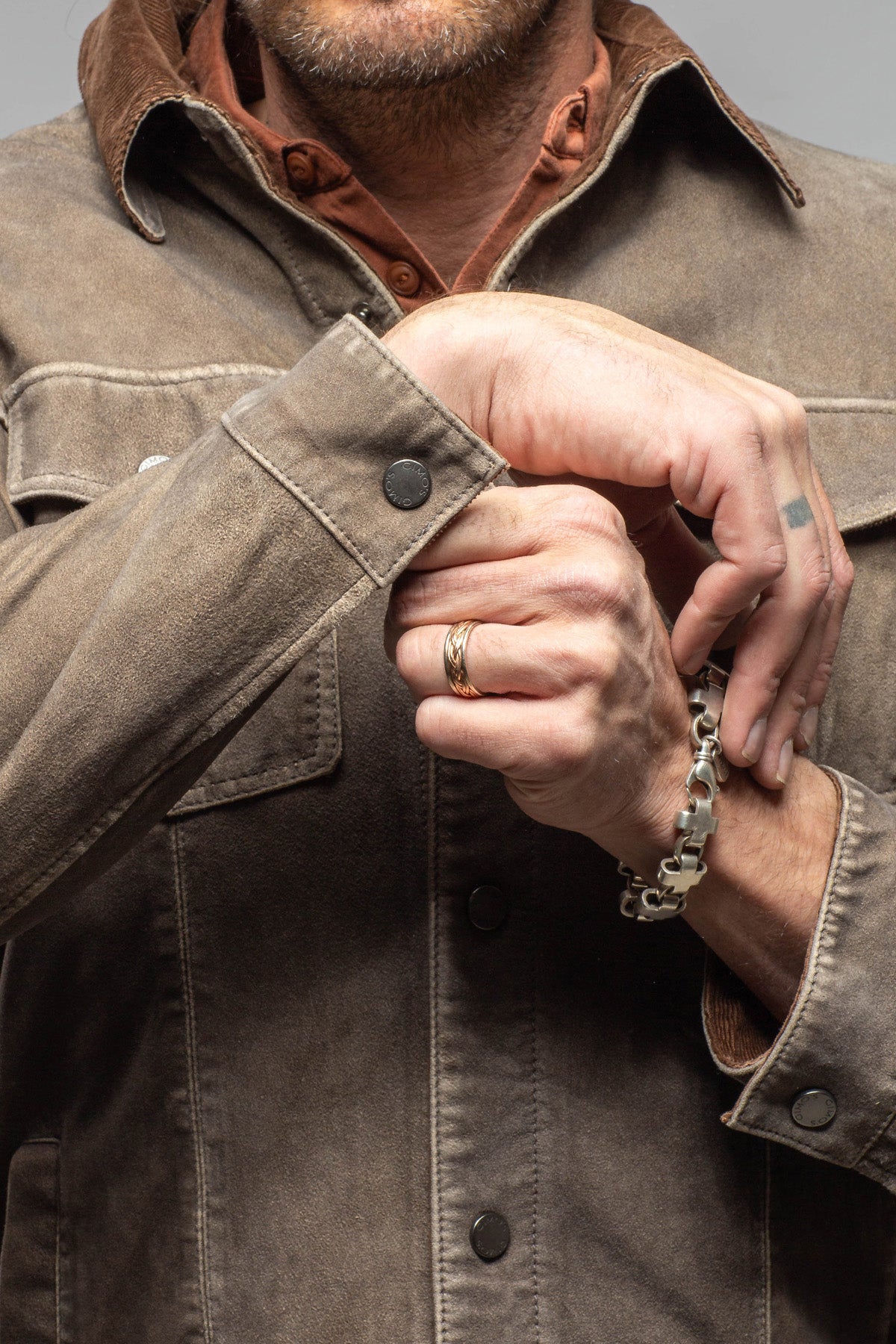Gimo's Bedford Suede Jacket Samples - Mens - Outerwear - Leather