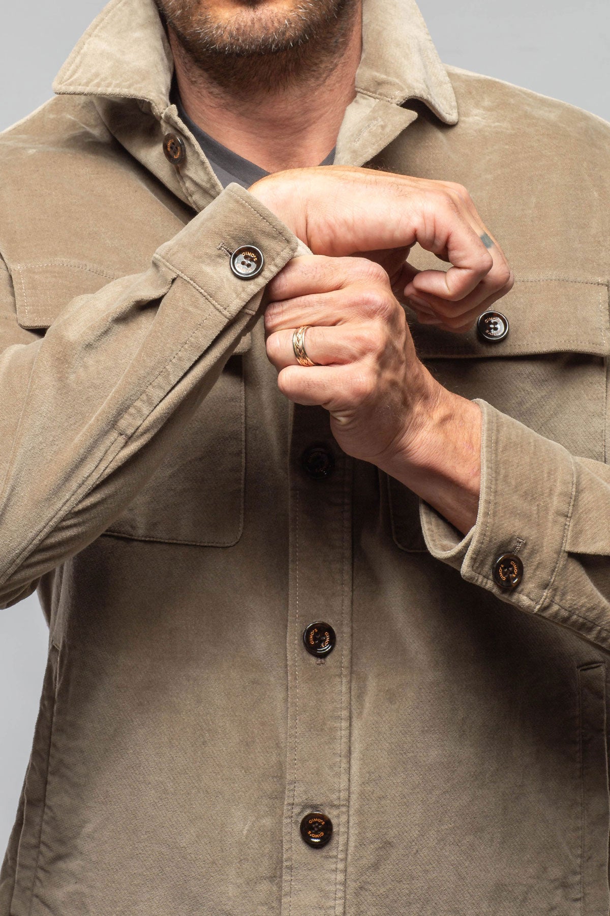 Gimo's Blackwood Knit Jacket Samples - Mens - Outerwear - Cloth