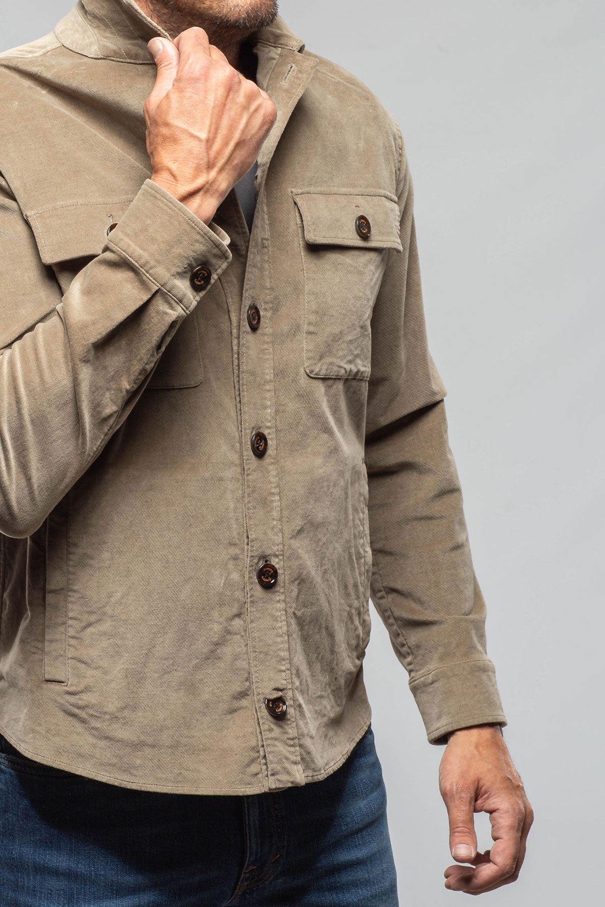 Gimo's Blackwood Knit Jacket Samples - Mens - Outerwear - Cloth