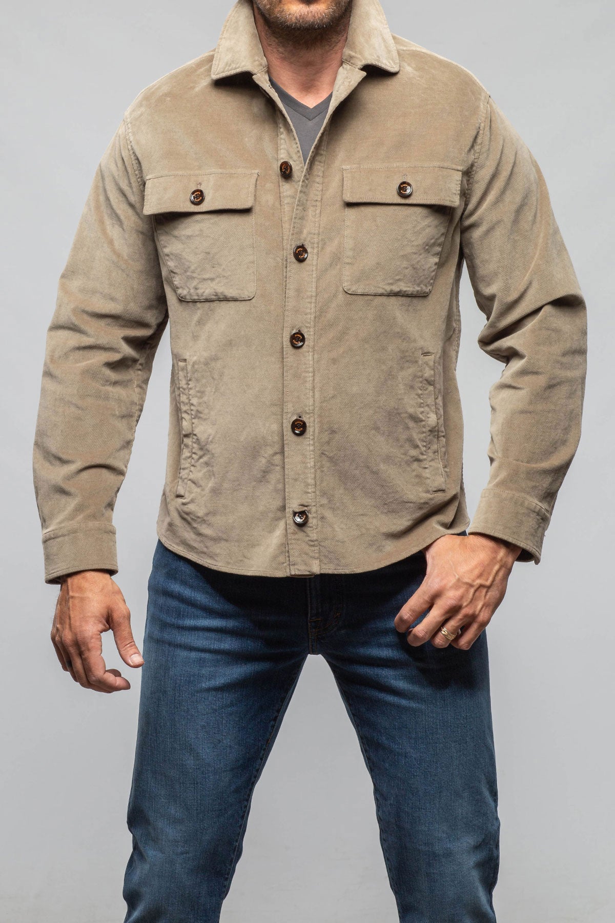 Gimo's Blackwood Knit Jacket Samples - Mens - Outerwear - Cloth