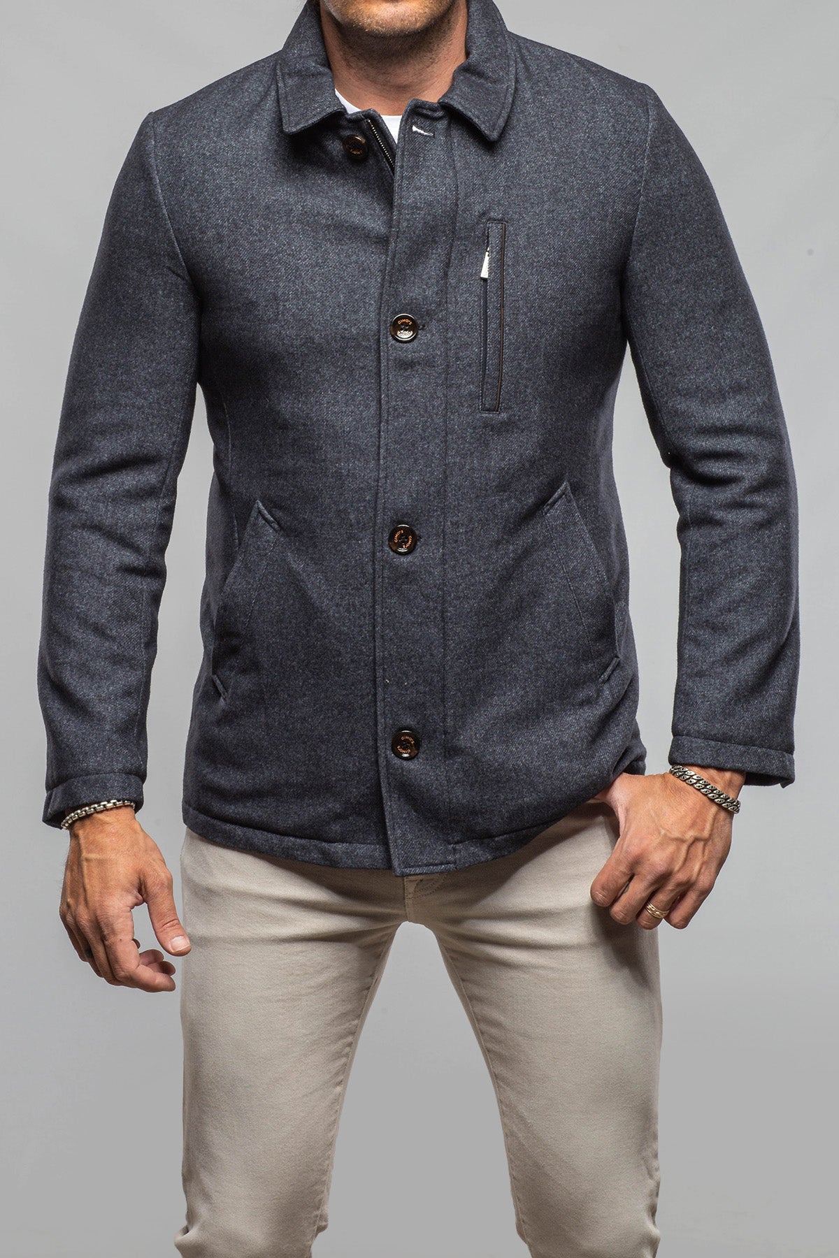 Gimo's Bolton Travel Jacket Samples - Mens - Outerwear - Cloth