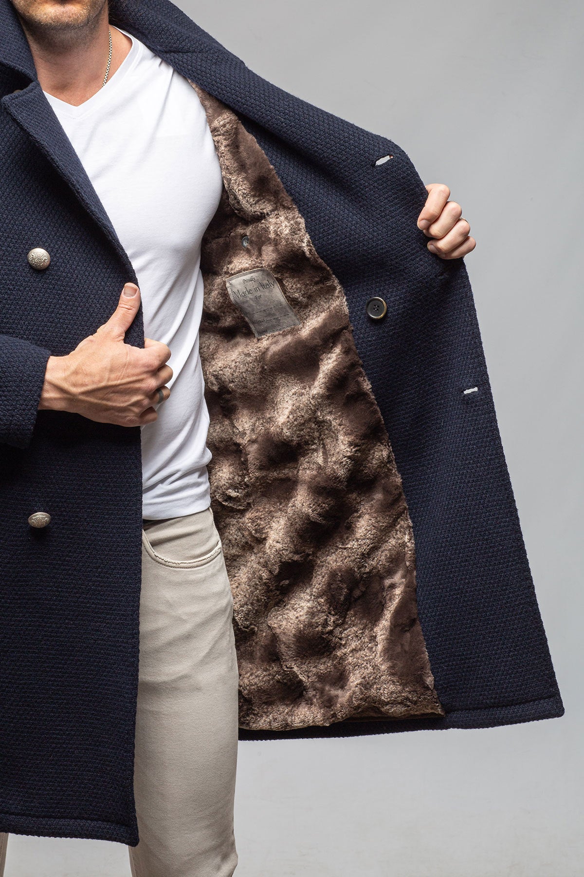 Braden Knit Coat | Samples - Mens - Outerwear - Cloth | Gimo's