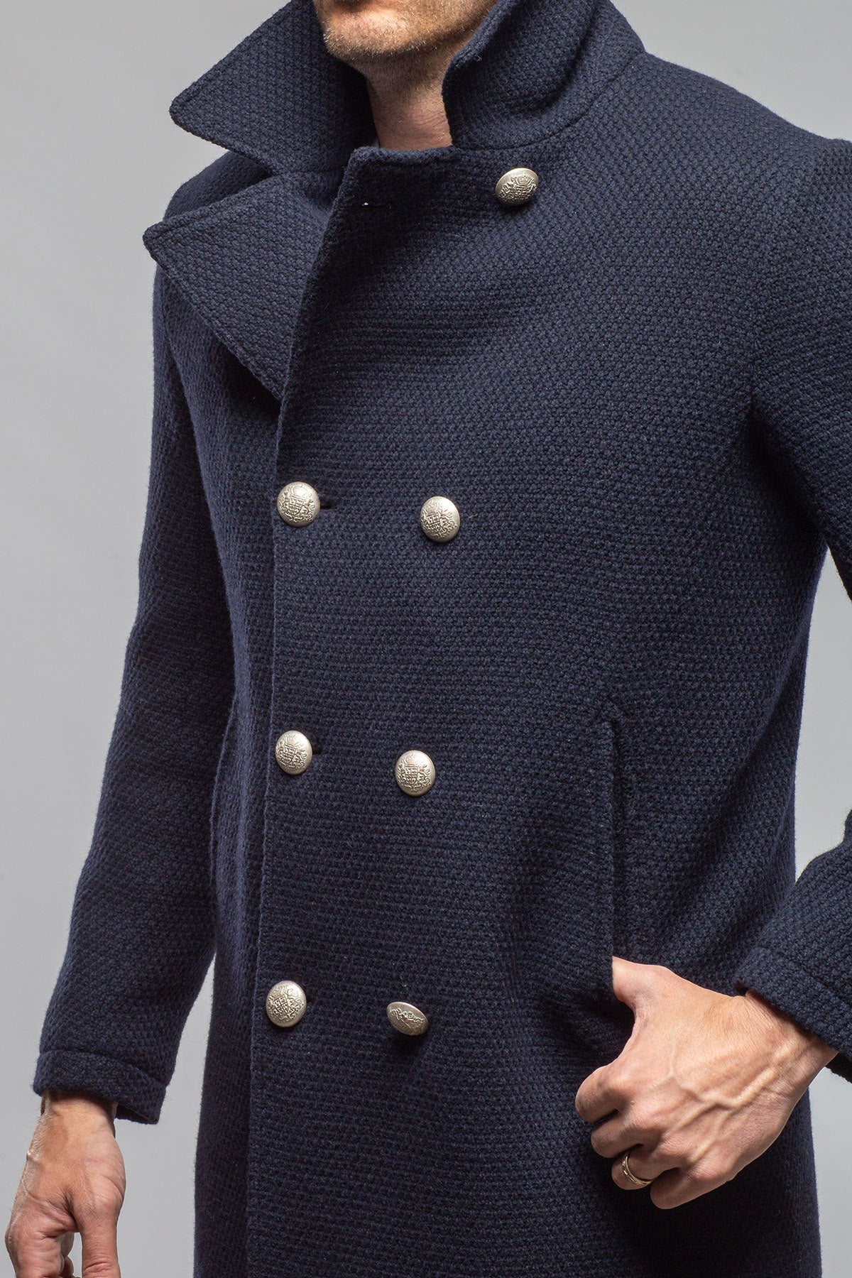 Braden Knit Coat | Samples - Mens - Outerwear - Cloth | Gimo's