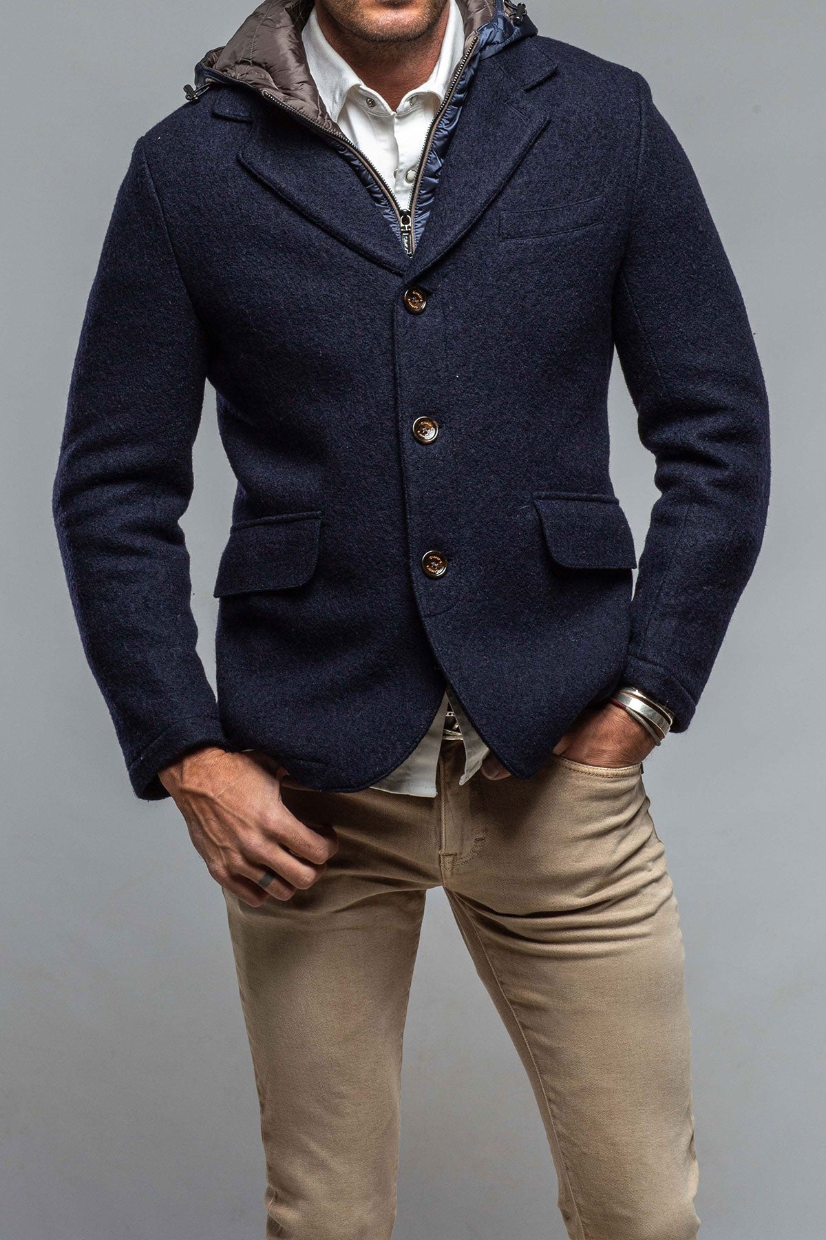 Gimo's Carmichael Wool/Mohair Jacket Warehouse - Mens - Outerwear - Cloth