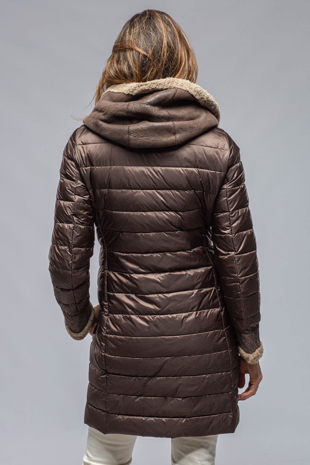 Gimo's Carrie Après Puffer in Metallic Brown Warehouse - Ladies - Outerwear - Cloth