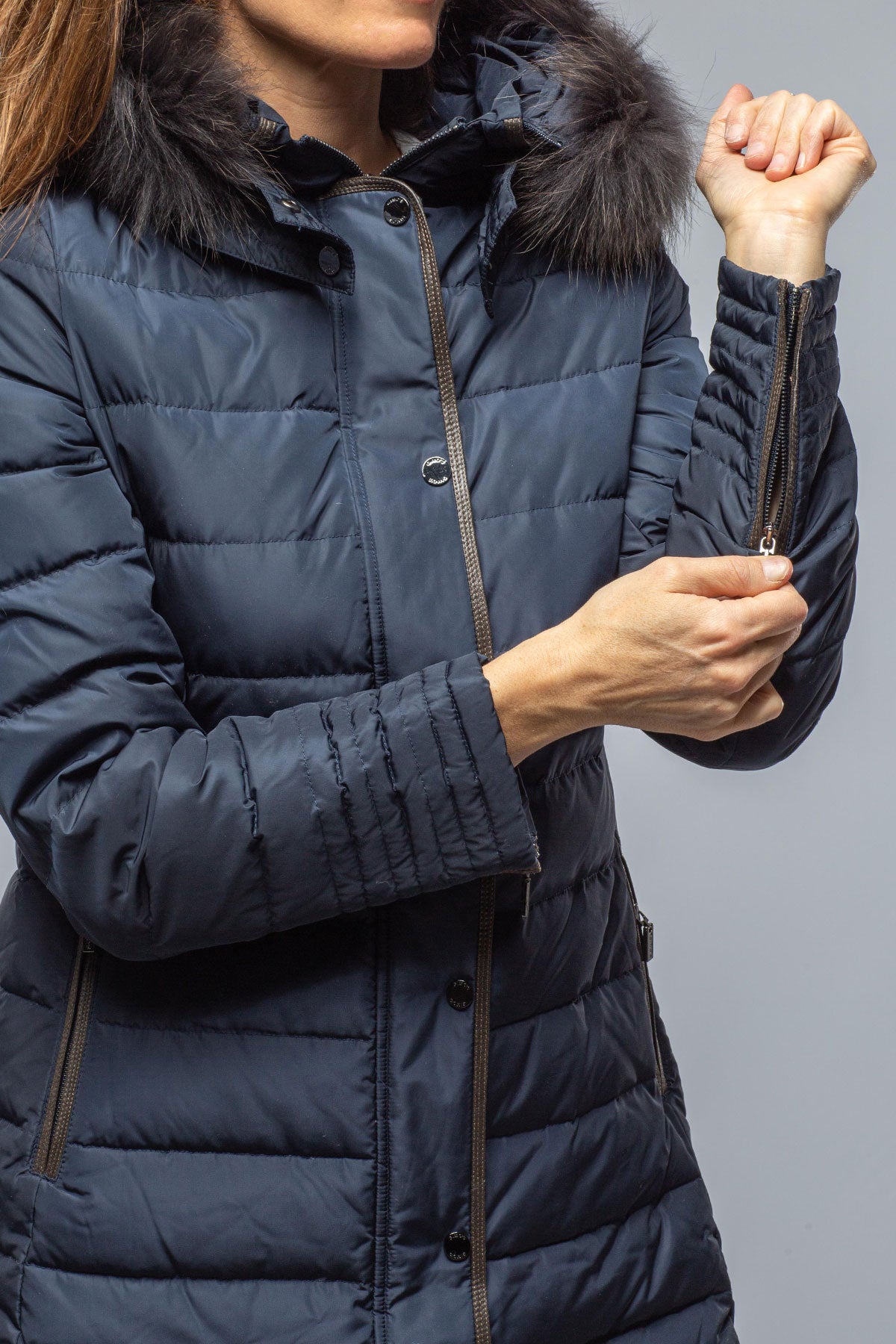 Gimo's Ceto Resort Coat In Navy Warehouse - Ladies - Outerwear - Cloth