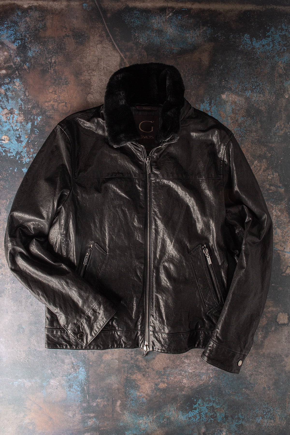 Chauncy Bomber | Samples - Mens - Outerwear - Leather | Gimo's