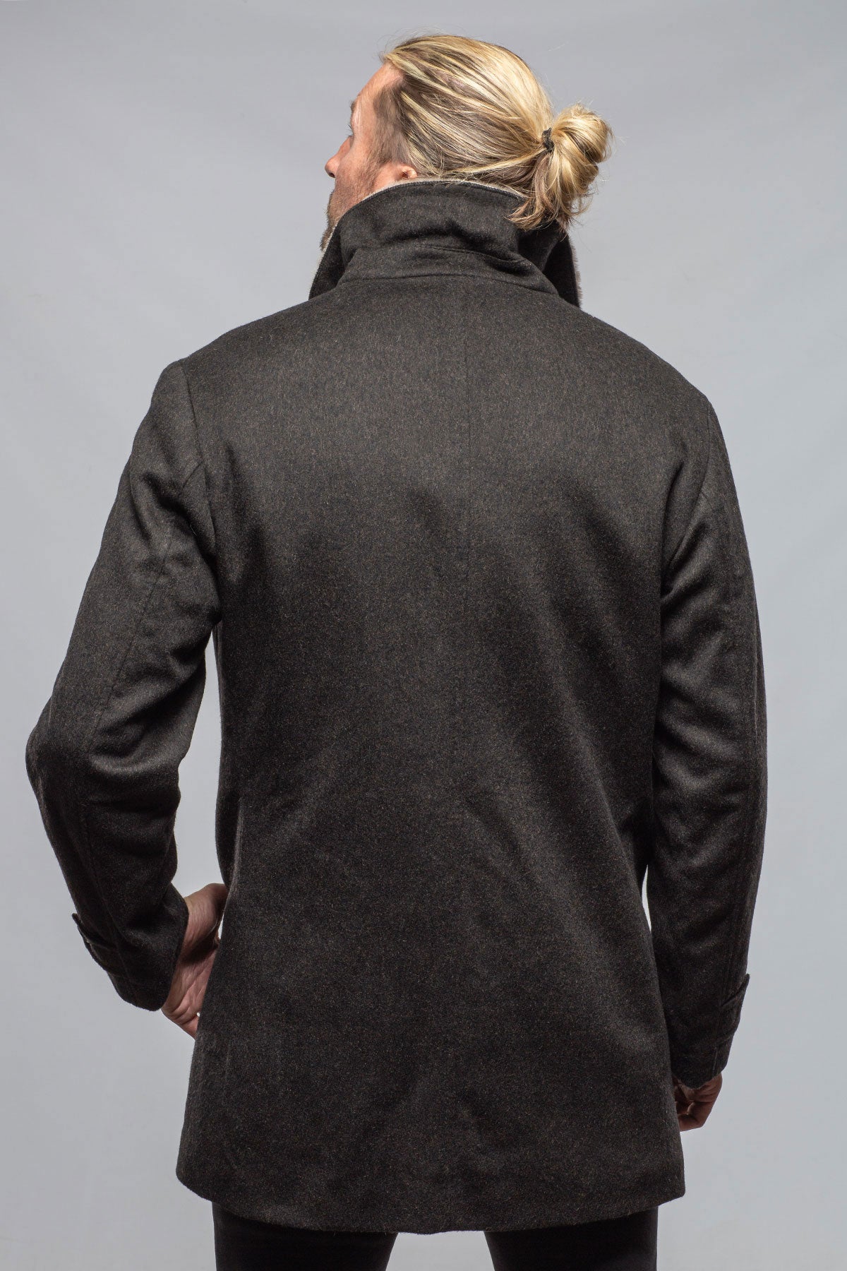 Emmet Shearling Overcoat | Samples - Mens - Outerwear - Cloth | Gimo's