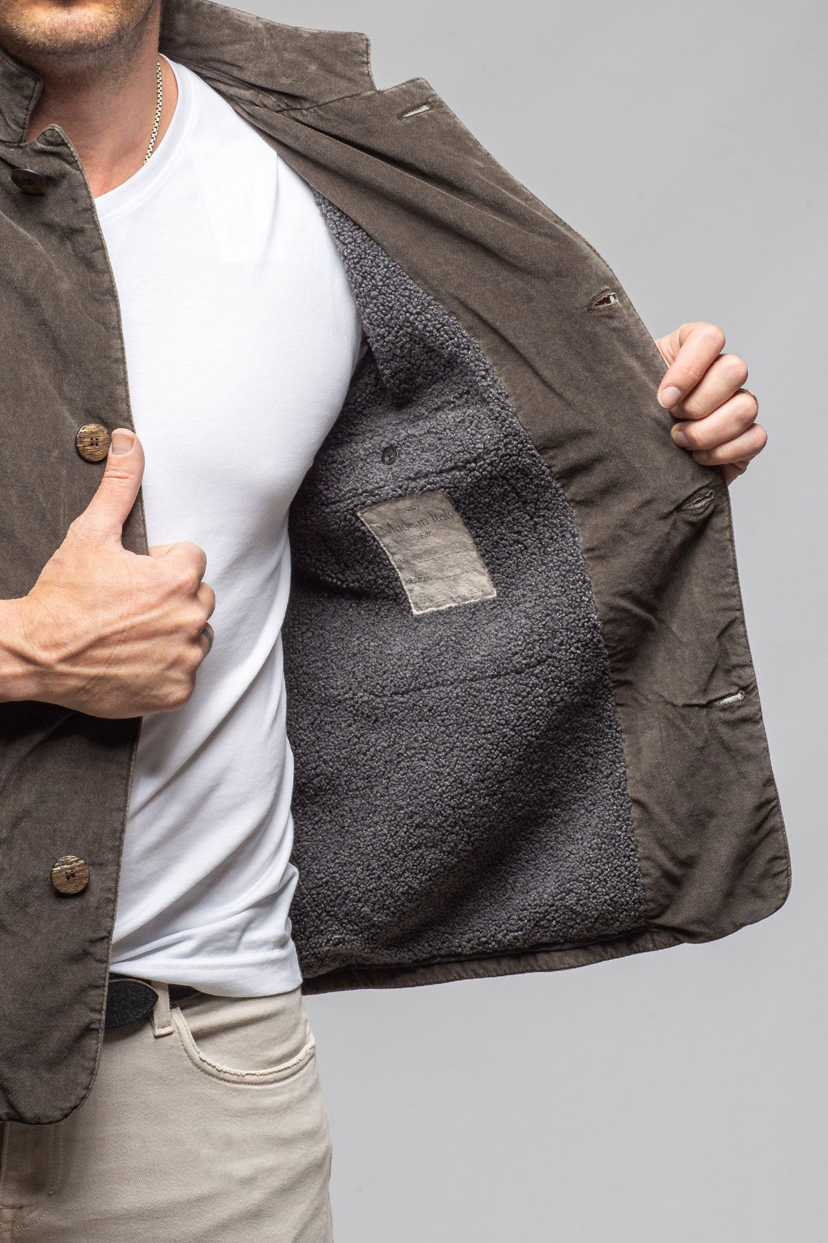 Gimo's Ernst Knit Jacket Samples - Mens - Outerwear - Cloth