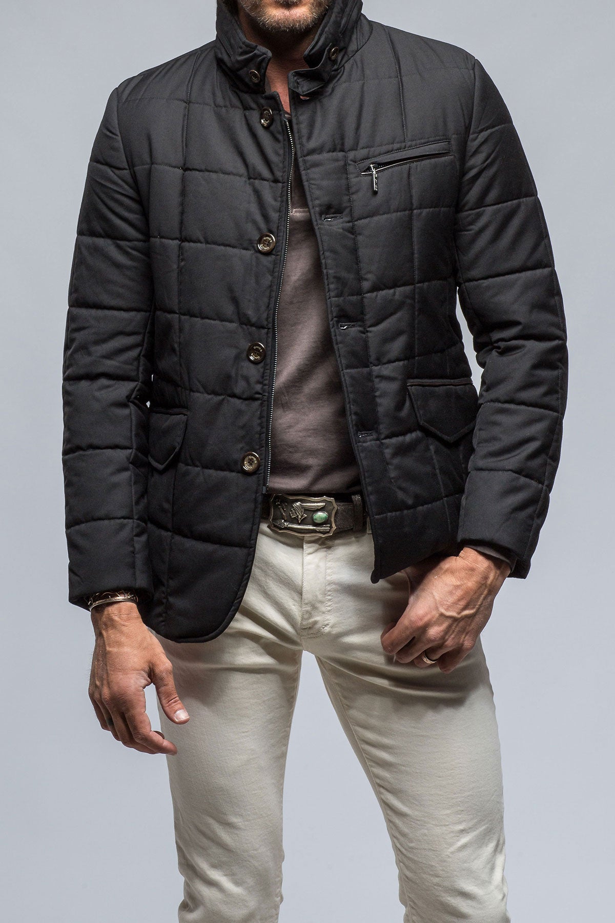 Gimo's Exeter Quilted Coat Warehouse - Mens - Outerwear - Cloth