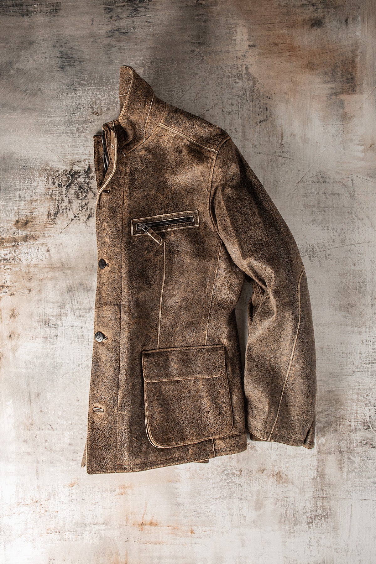 Gerard Vintage Jacket | Samples - Mens - Outerwear - Leather | Gimo's