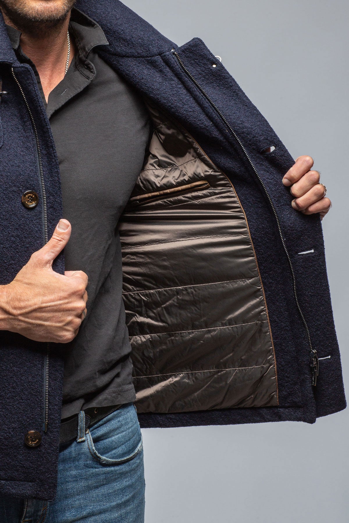 Gimo's Hemsworth Wool Coat Warehouse - Mens - Outerwear - Cloth