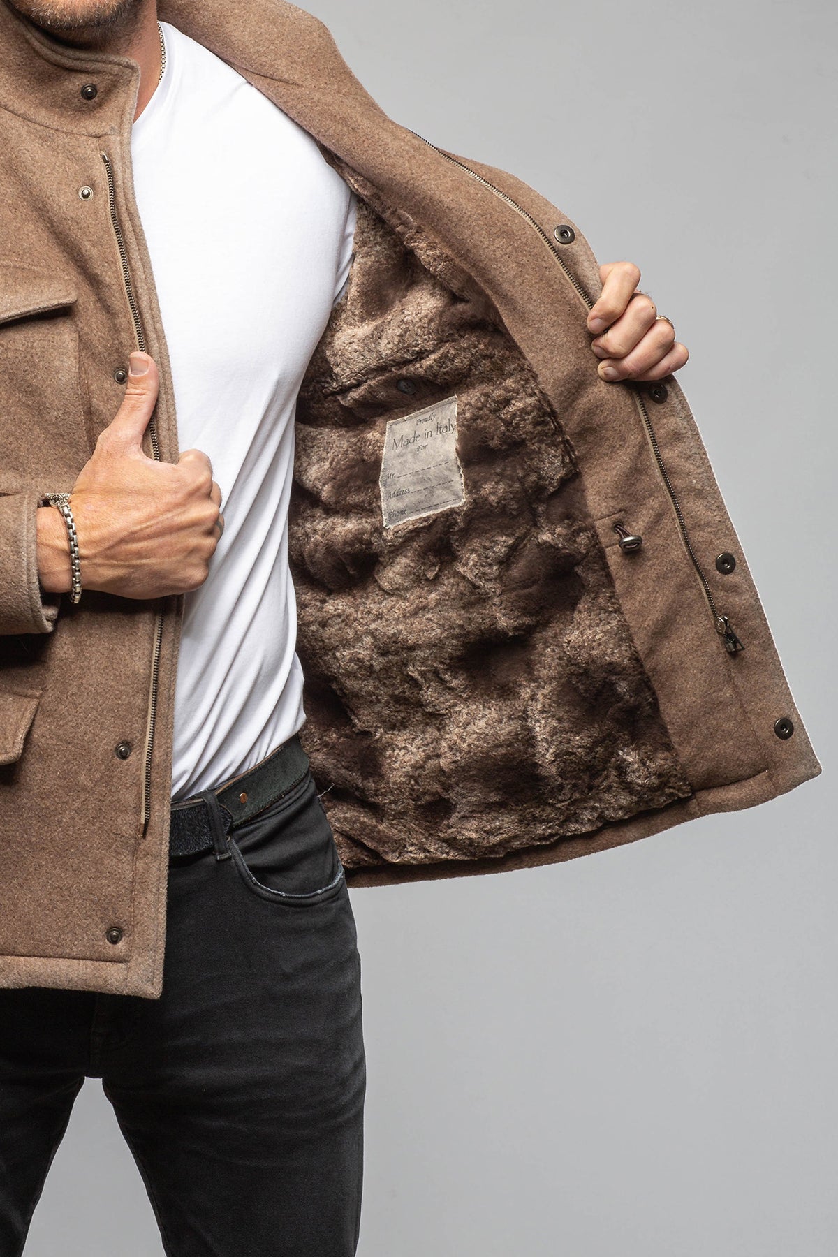 Gimo's Henne Wool Field Coat Samples - Mens - Outerwear - Cloth