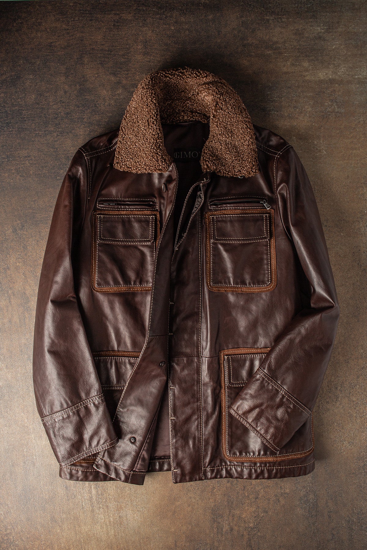 Gimo's Hillis Leather Jacket Samples - Mens - Outerwear - Leather
