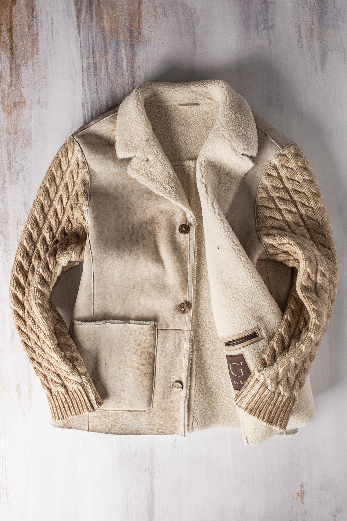 Gimo's Kreis Hybrid Shearling Samples - Mens - Outerwear - Shearling
