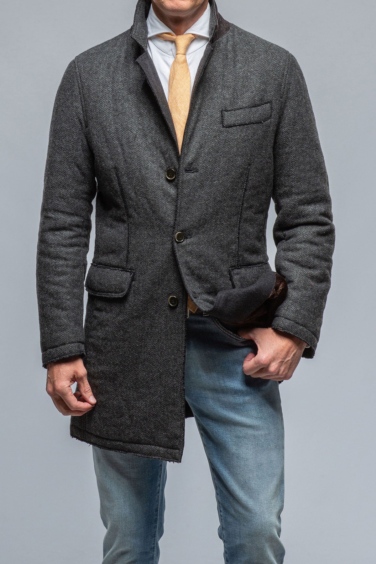 Gimo's Kreston Overcoat Samples - Mens - Outerwear - Cloth
