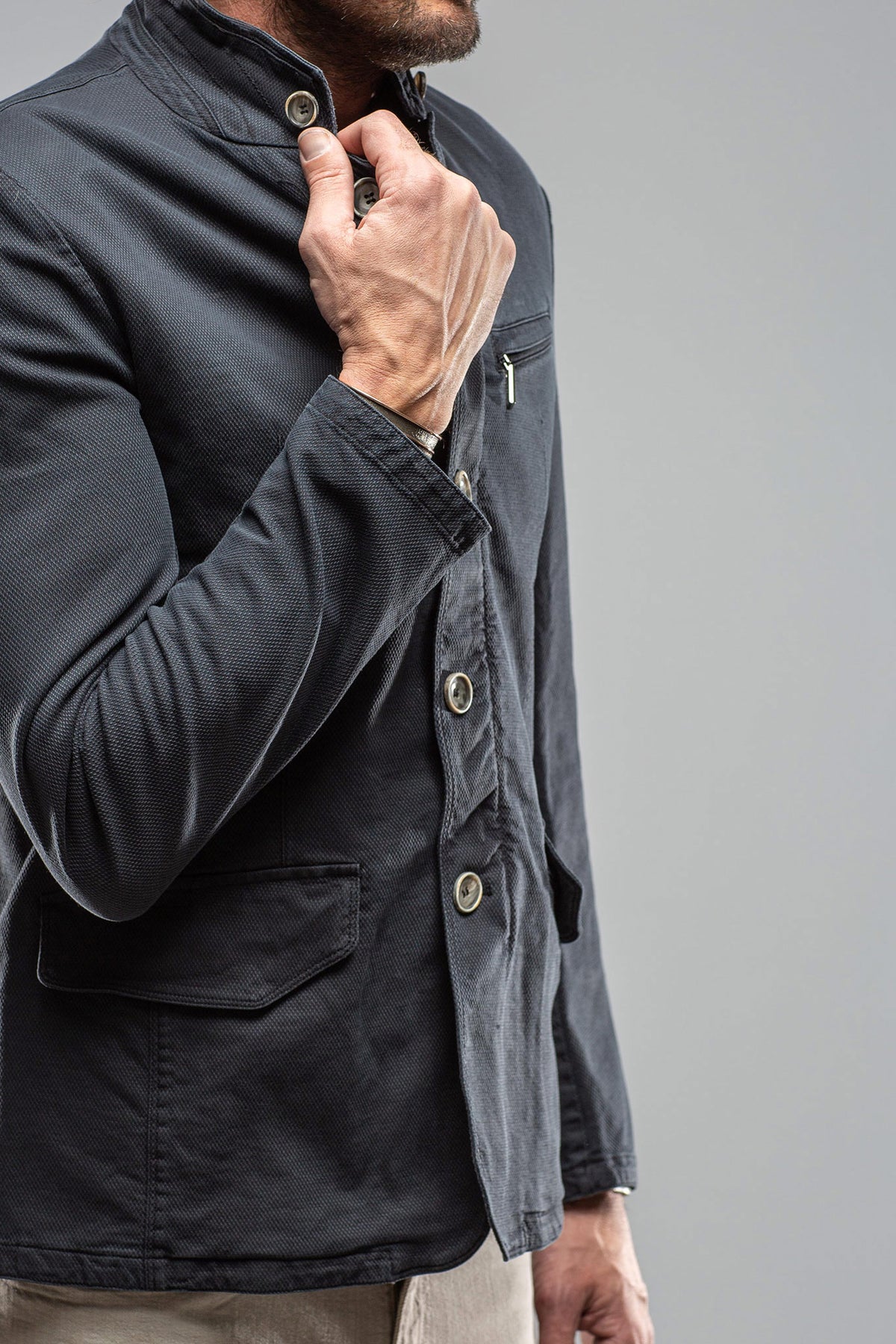 Gimo's | Lyndhurst Lightweight Jacket In Navy | Mens - Outerwear - Lightweight