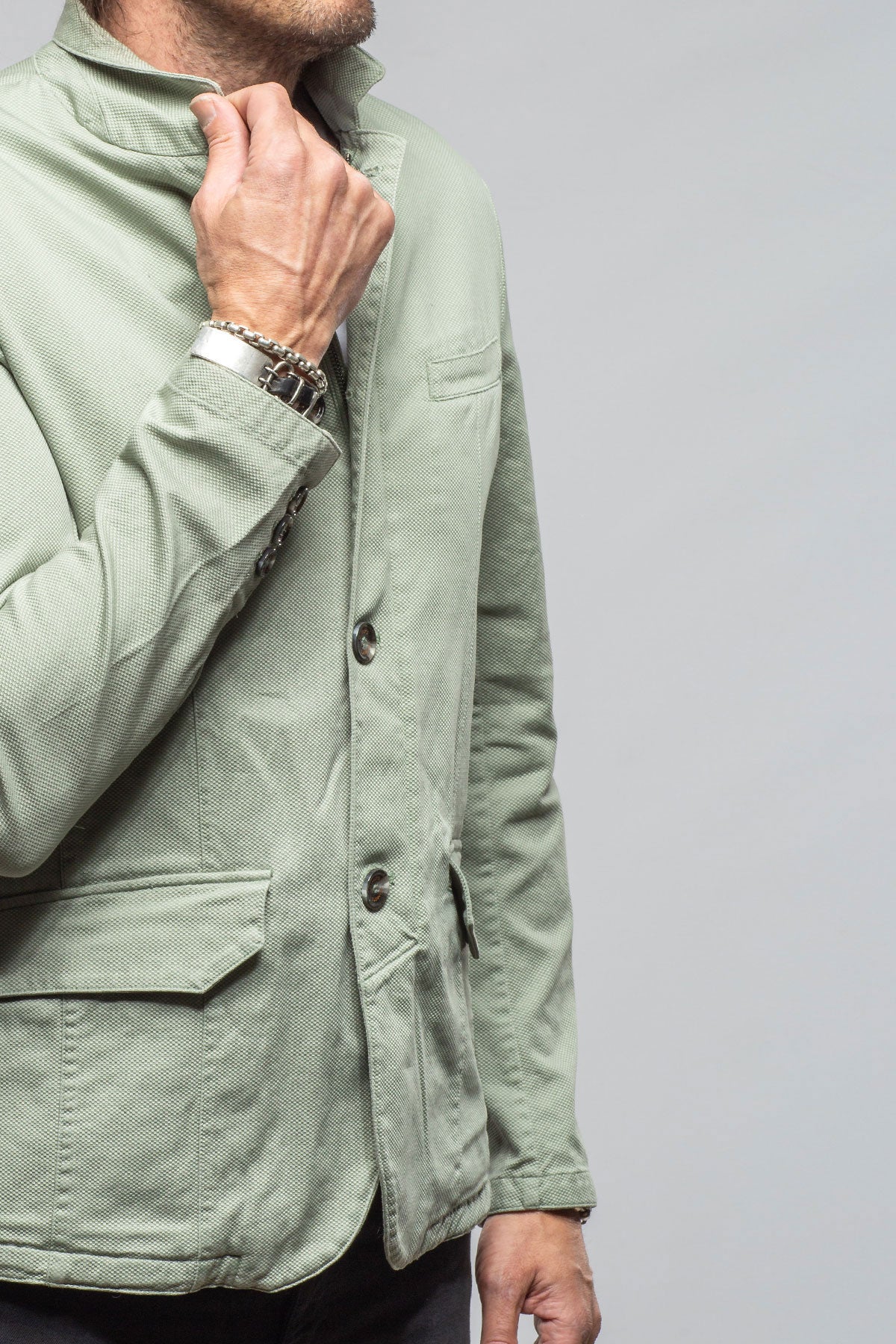 Gimo's Lyndhurst Travel Jacket In Green Mens - Outerwear - Lightweight