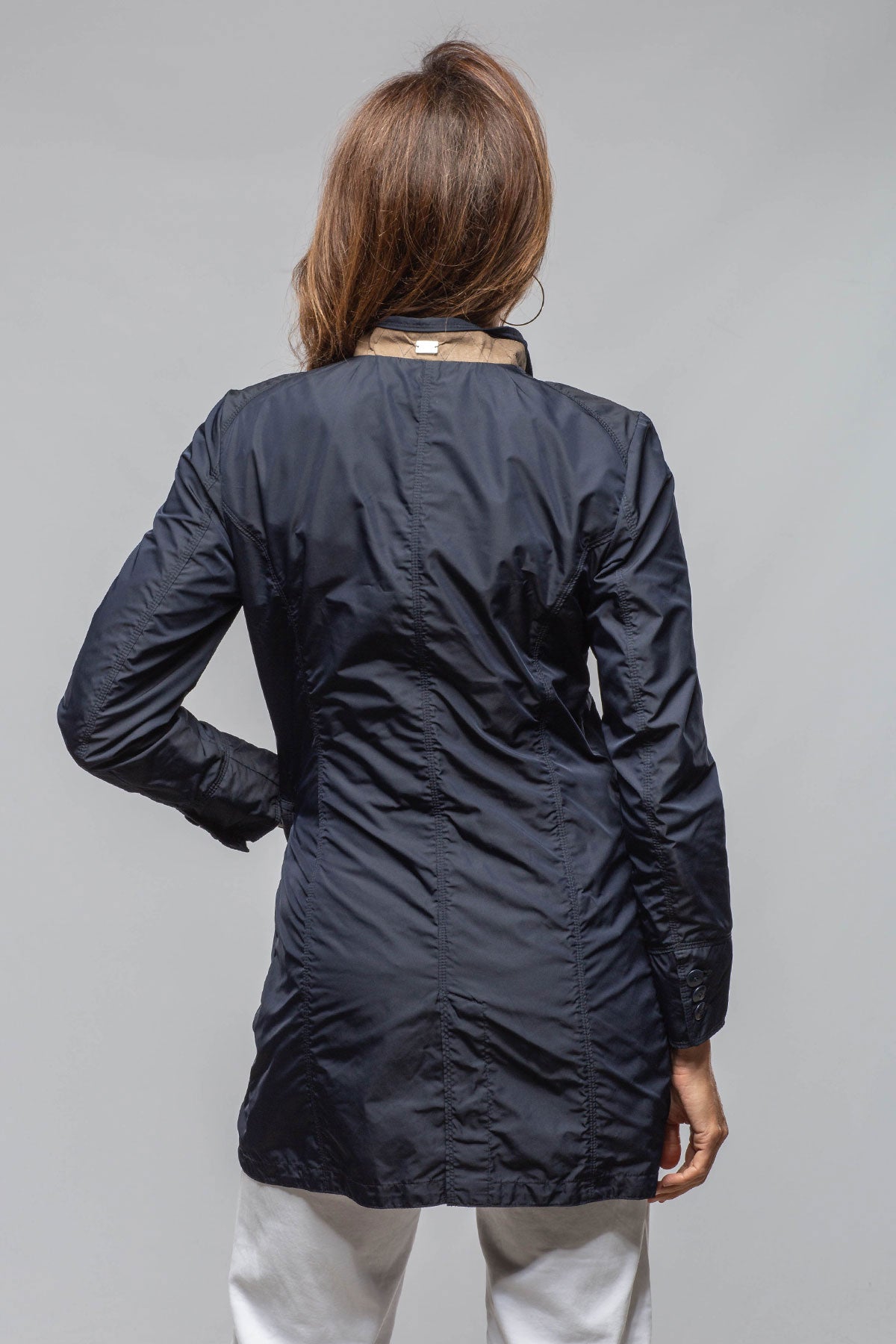 Gimo's Madison Travel Coat In Navy Warehouse - Ladies - Outerwear - Lightweight
