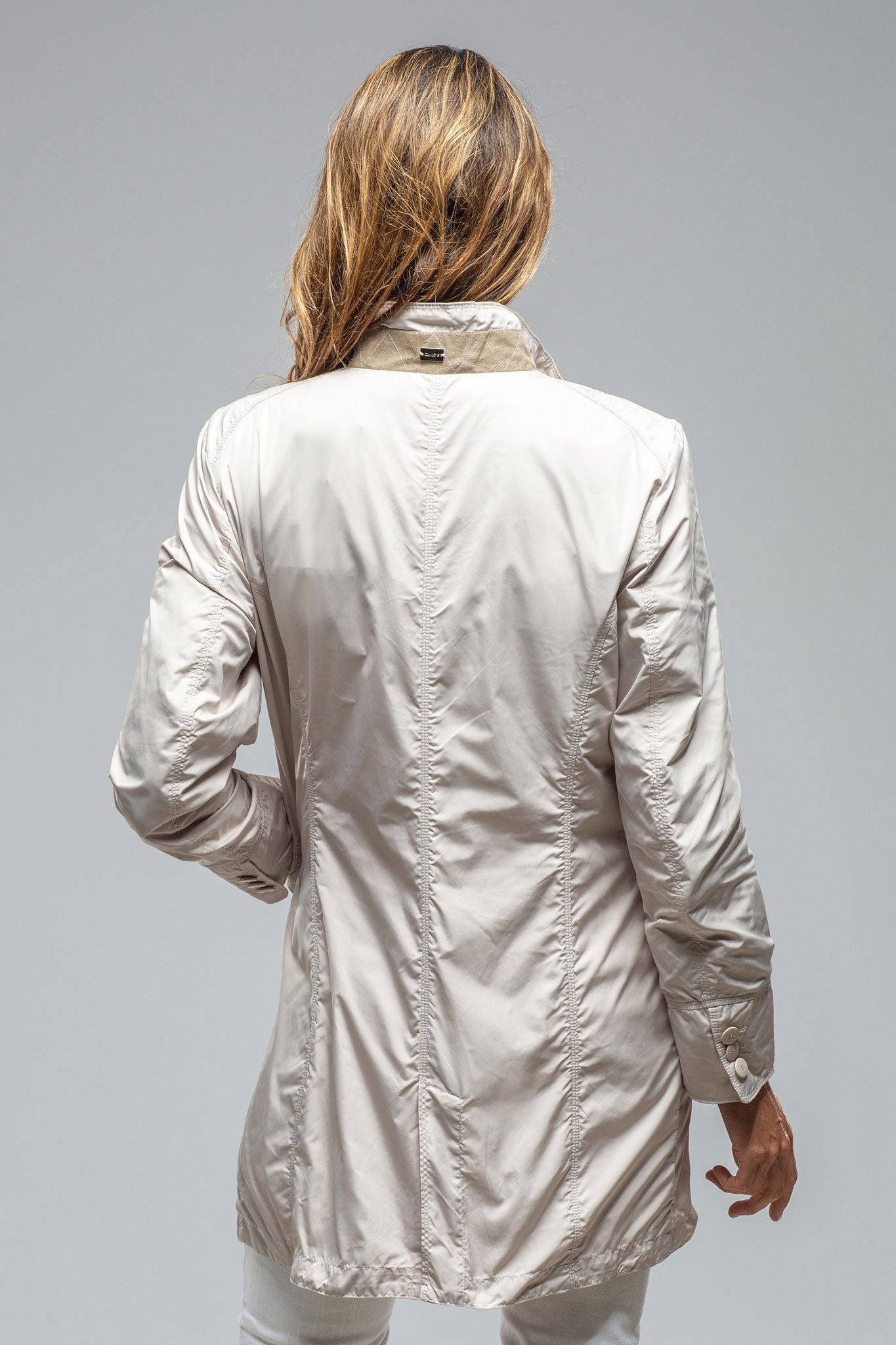 Gimo's Madison Travel Coat In Pearl/Blush Warehouse - Ladies - Outerwear - Lightweight