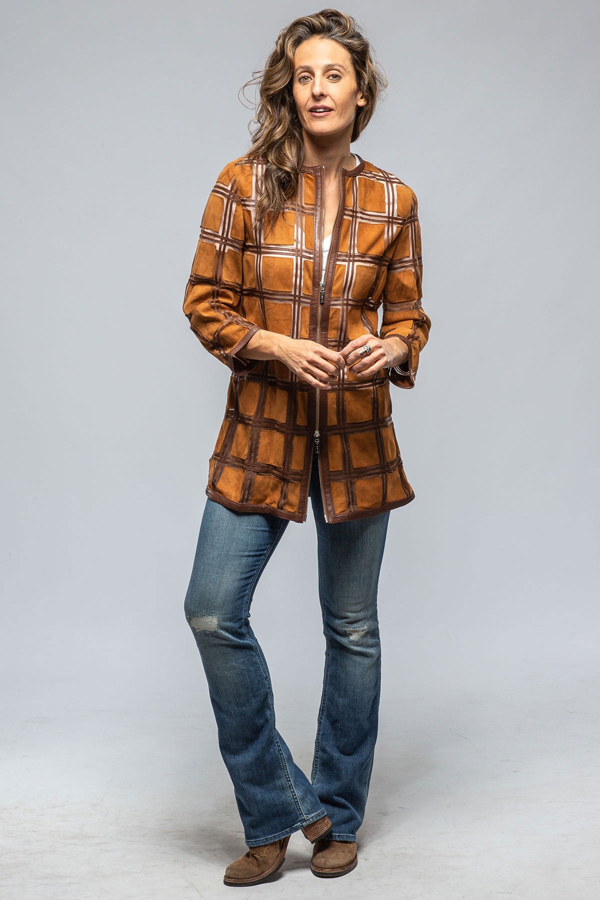 Gimo's Mystic Long Overshirt Samples - Ladies - Outerwear - Leather