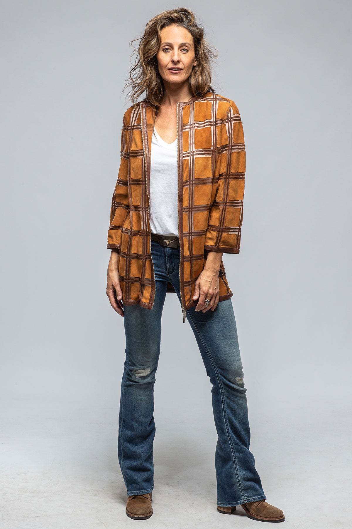 Gimo's Mystic Long Overshirt Samples - Ladies - Outerwear - Leather