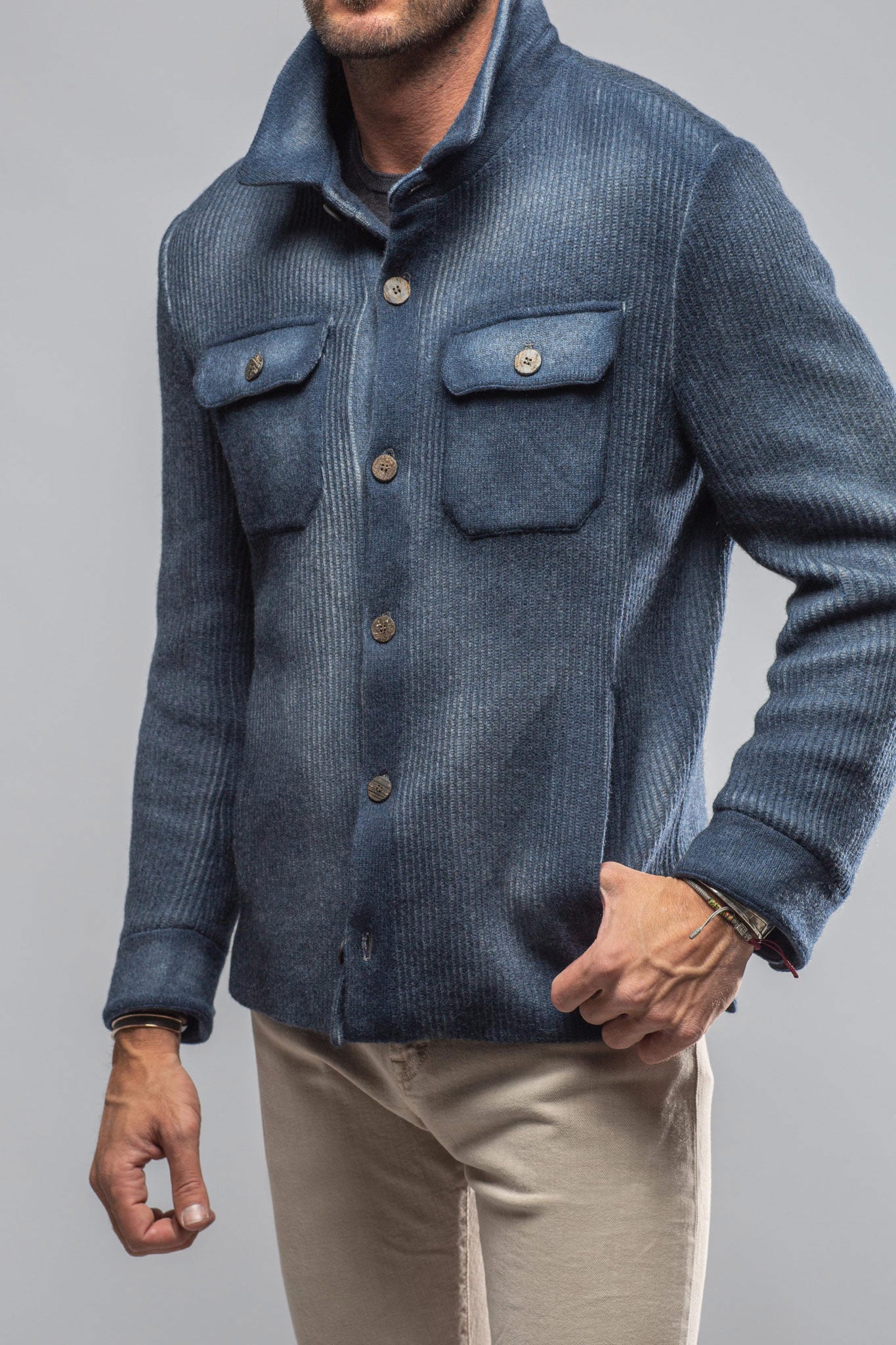 Nico Shirt Jacket | Samples - Mens - Outerwear - Cloth | Gimo's