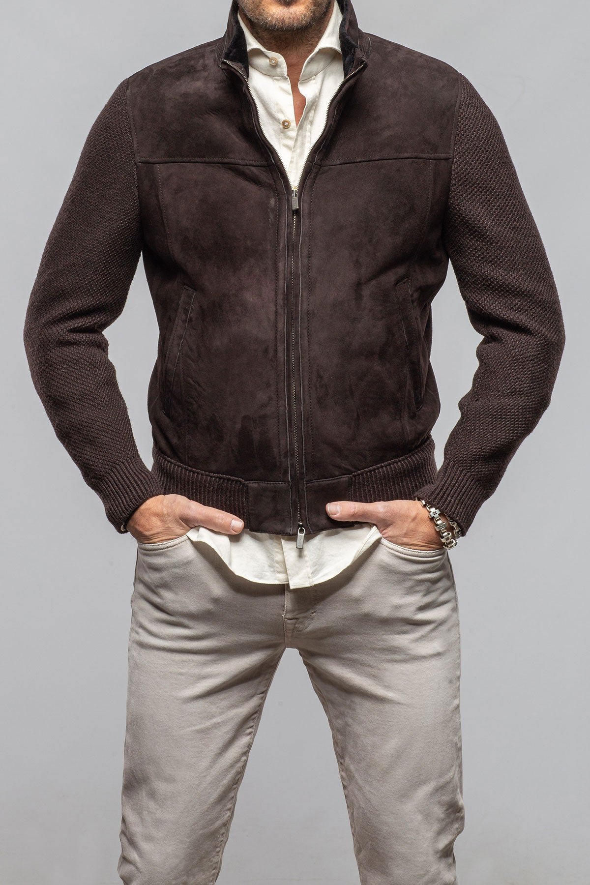 Gimo's Nixon Hybrid Shearling Samples - Mens - Outerwear - Shearling