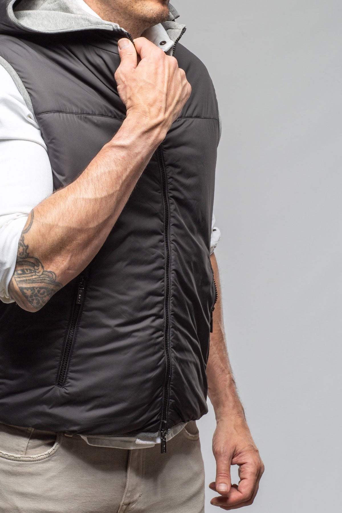 Reeves Reversible Vest | Samples - Mens - Outerwear - Cloth | Gimo's