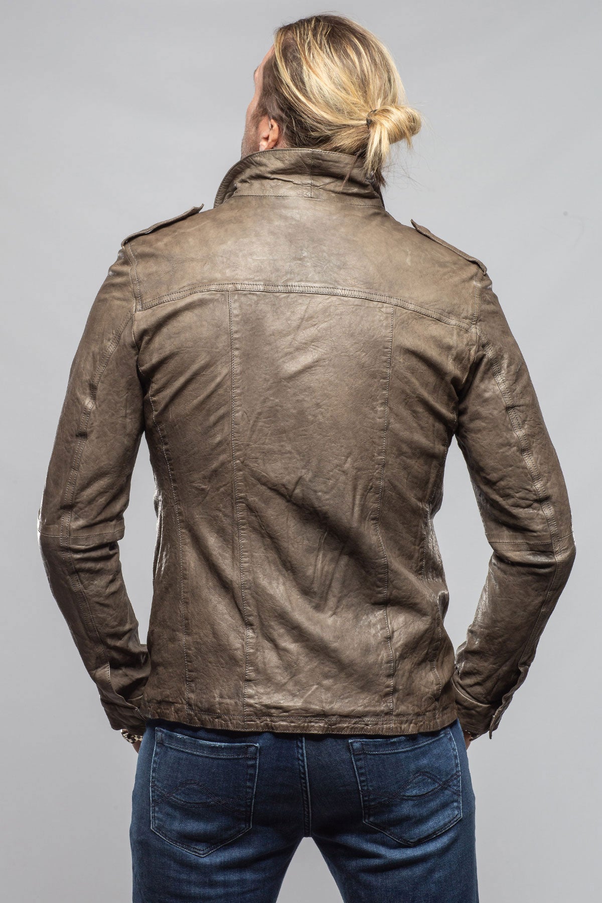 Riccardo Nappa Jacket | Samples - Mens - Outerwear - Leather | Gimo's