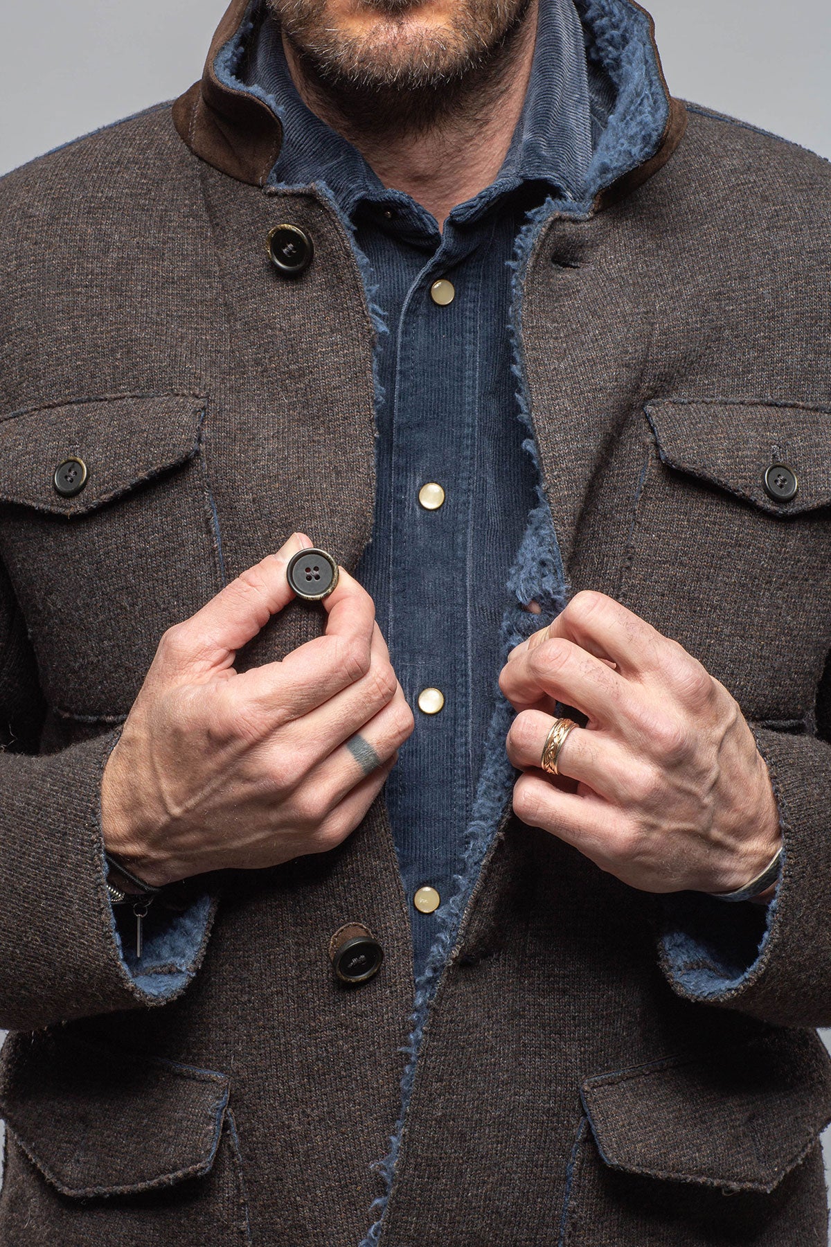 Gimo's Rutland Sweater Jacket Warehouse - Mens - Outerwear - Cloth