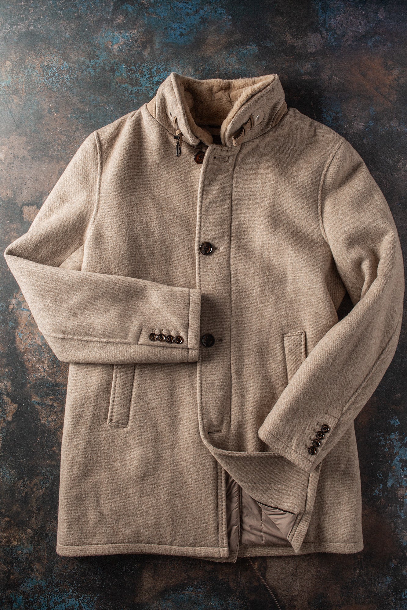 Gimo's Sherwood Knit Jacket Samples - Mens - Outerwear - Cloth