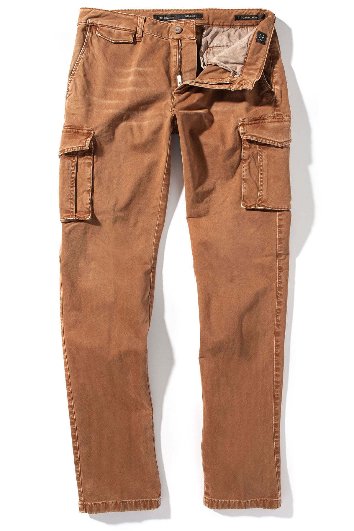 Madrid Slim Cargo In Ruggine | Mens - Pants - 5 Pocket | Teleria Zed