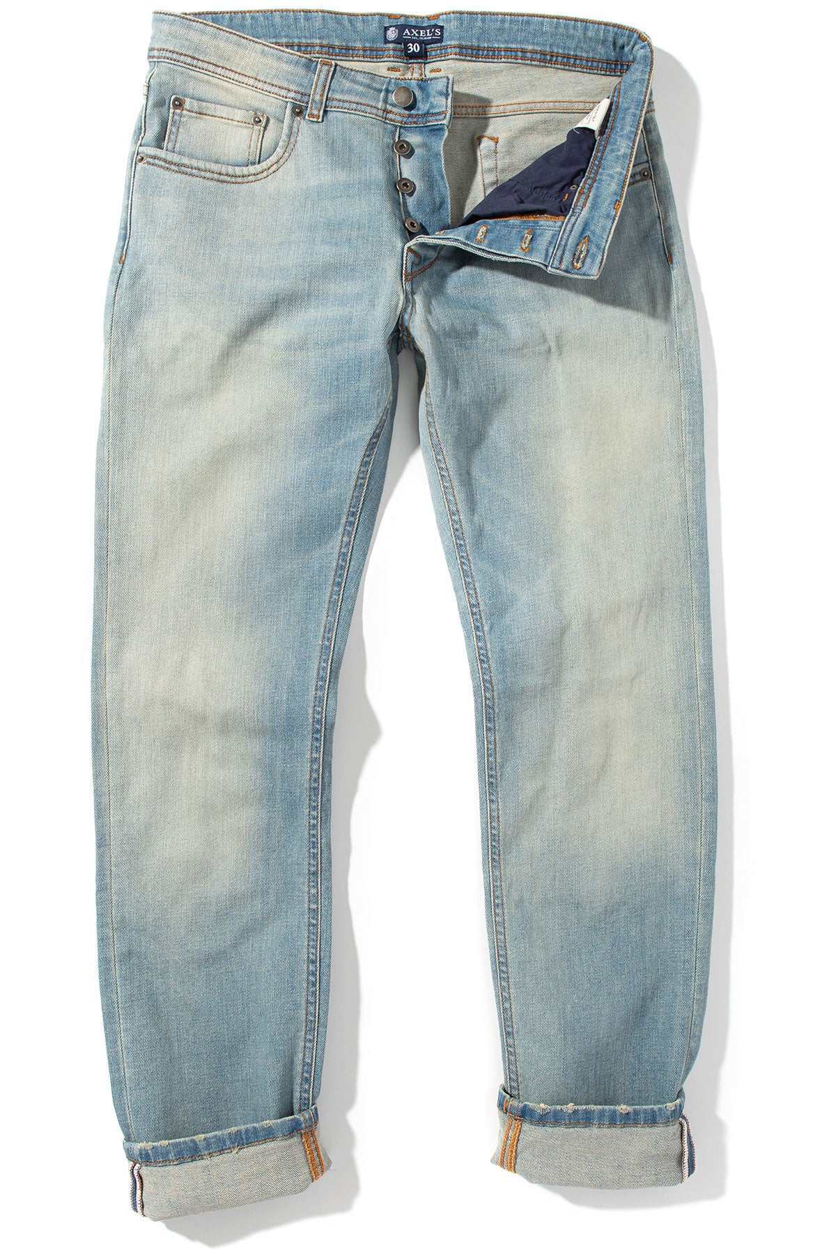 Calgary Slim Straight Leg | Mens - Pants - 5 Pocket | Axel's Black Label Denim