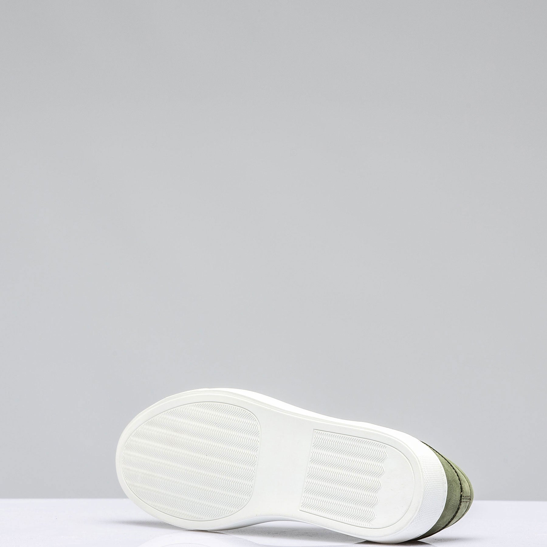 Vulcano Nubuck Sneaker Green | Mens - Shoes | Axel's