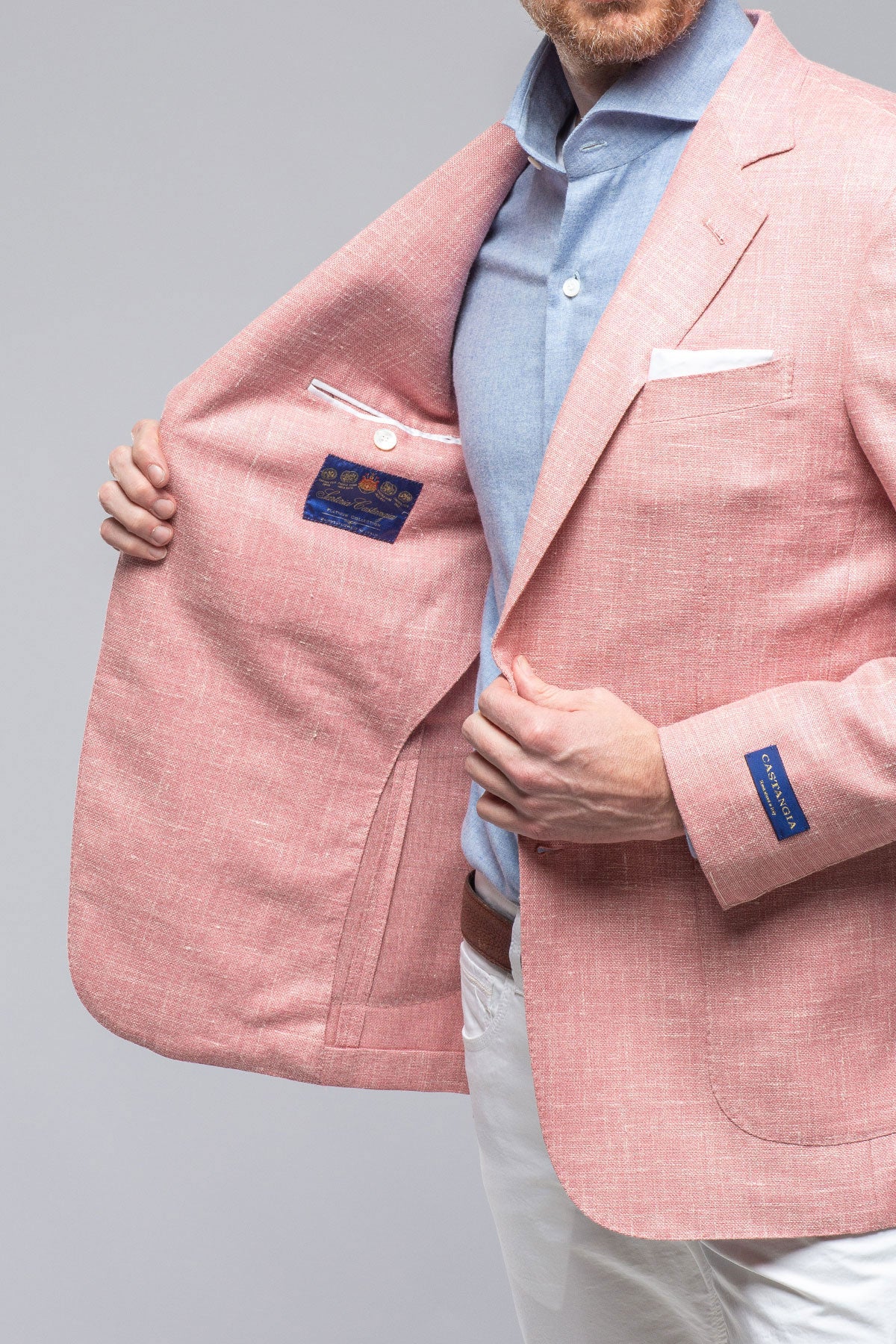 Vervet Colorful Sport Coat in Red | Mens - Tailored - Sport Coats | Castangia