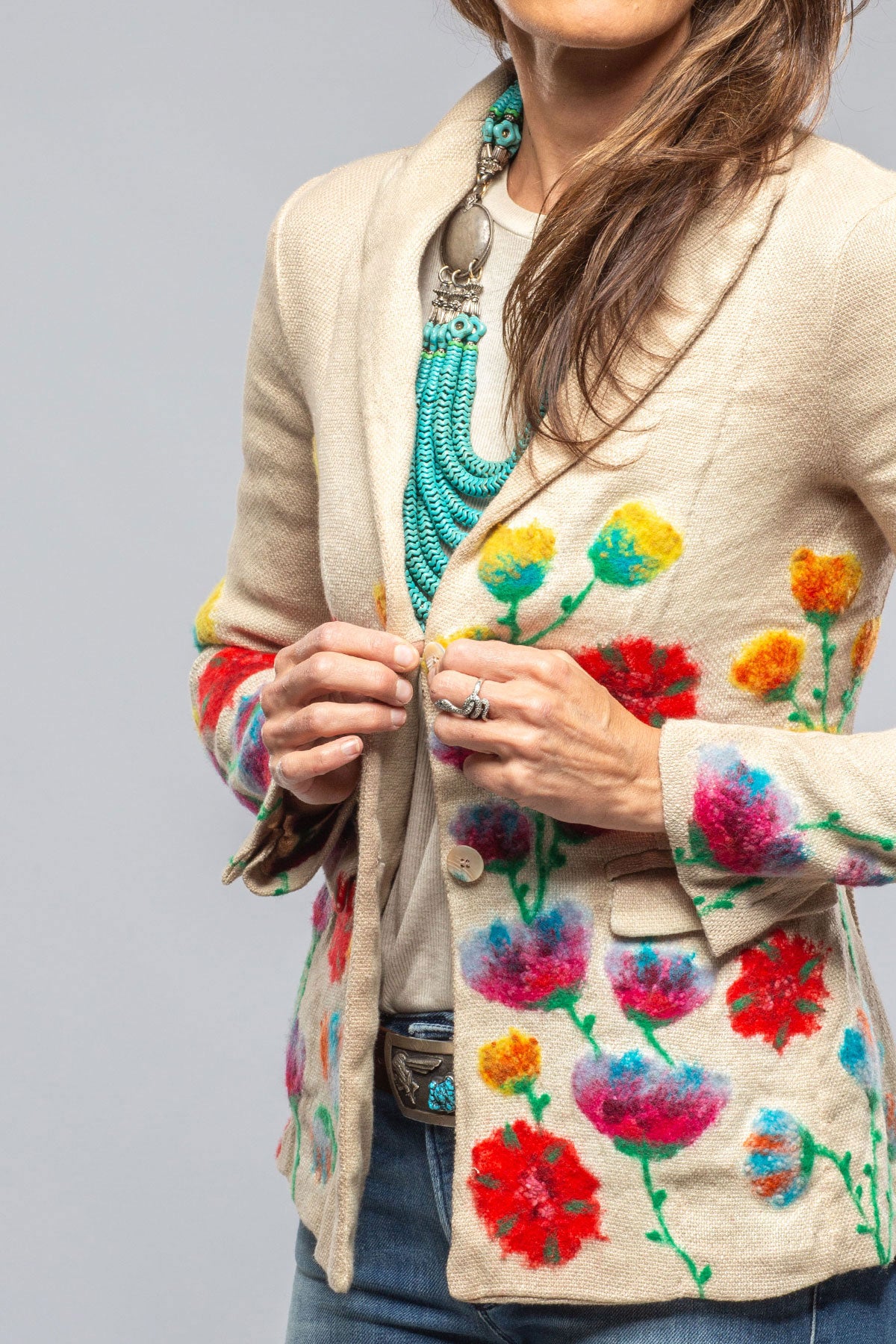 Wildflower Jacket In Burro | Ladies - Tailored - Jackets | Avant Toi